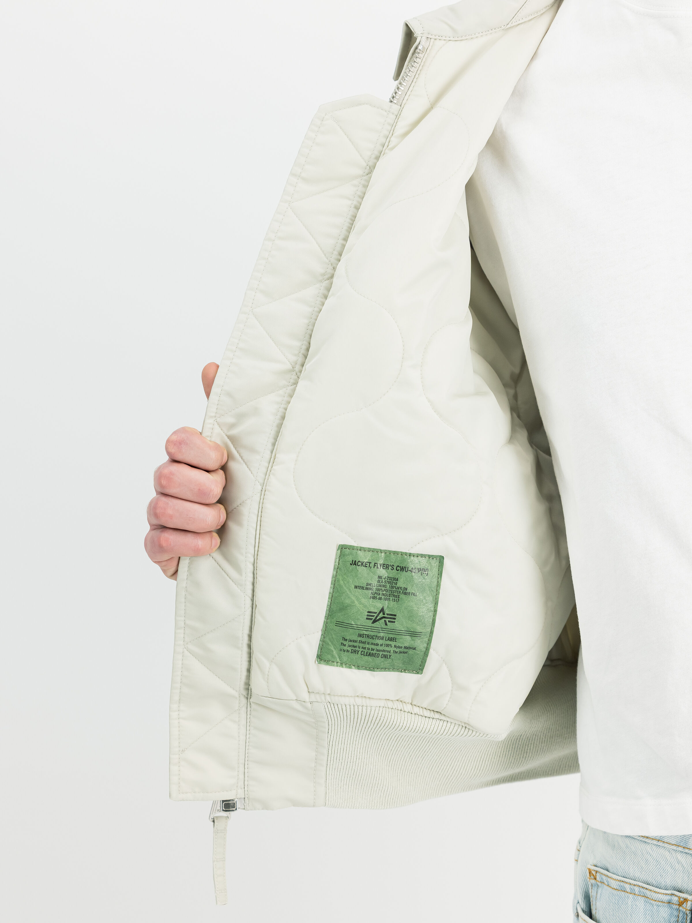 CWU-45 Heritage Bomber Jacket stone 100102_10_3_detail_00001_219197