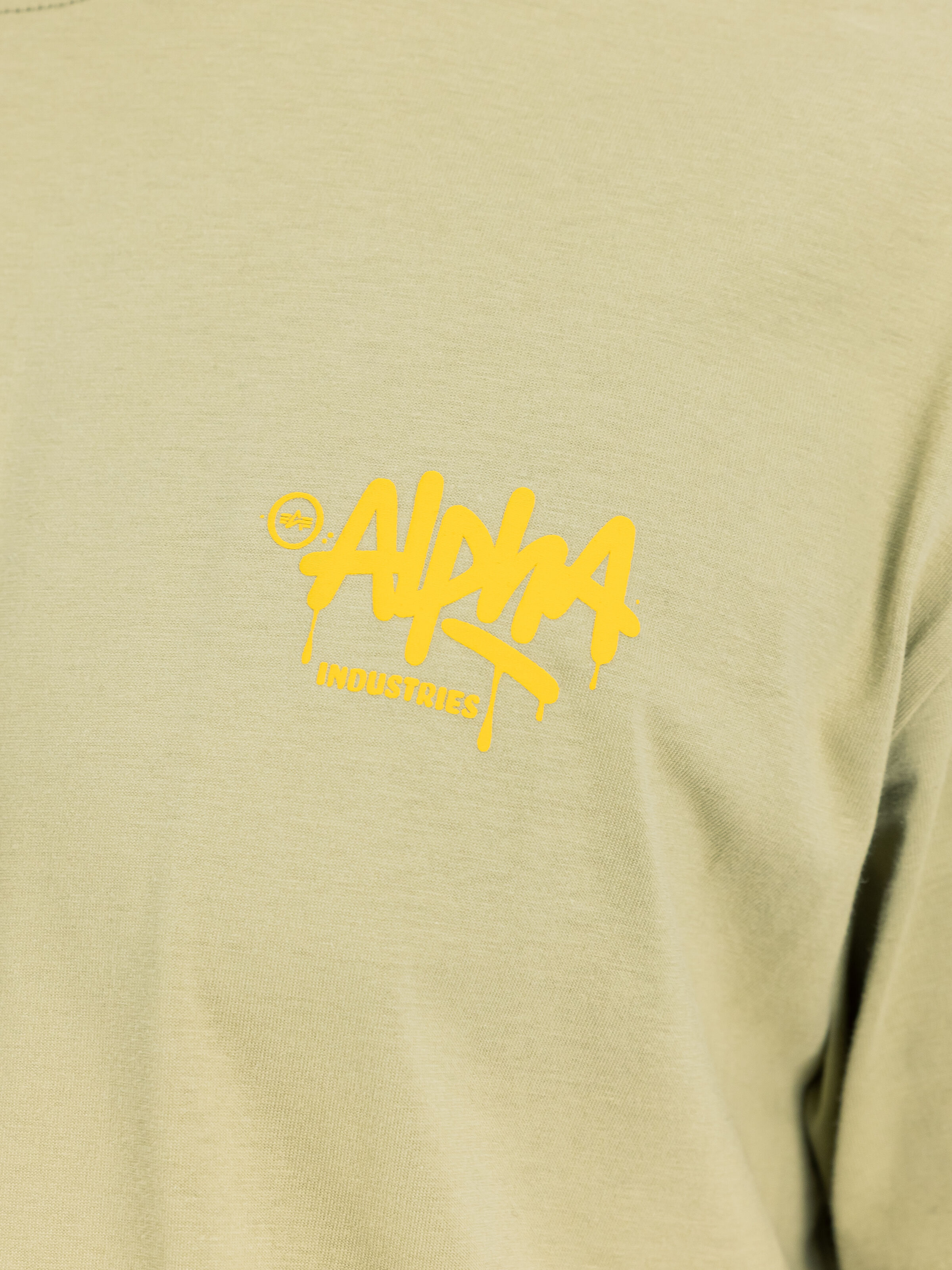 Alpha Signature T-Shirt light olive 266554_82_3_detail_00001_220349
