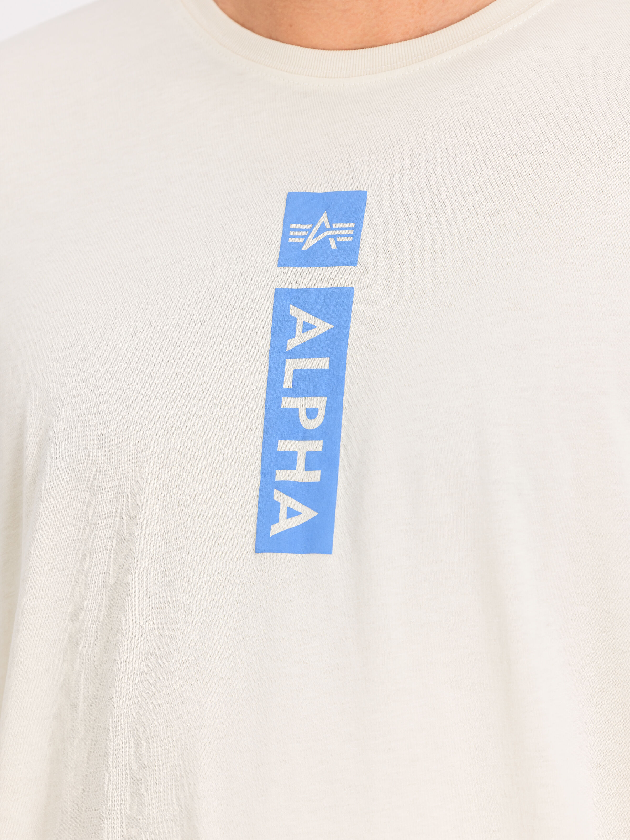 Alpha Puff Print T-Shirt vintage white 146509_300_3_detail_00001_118345