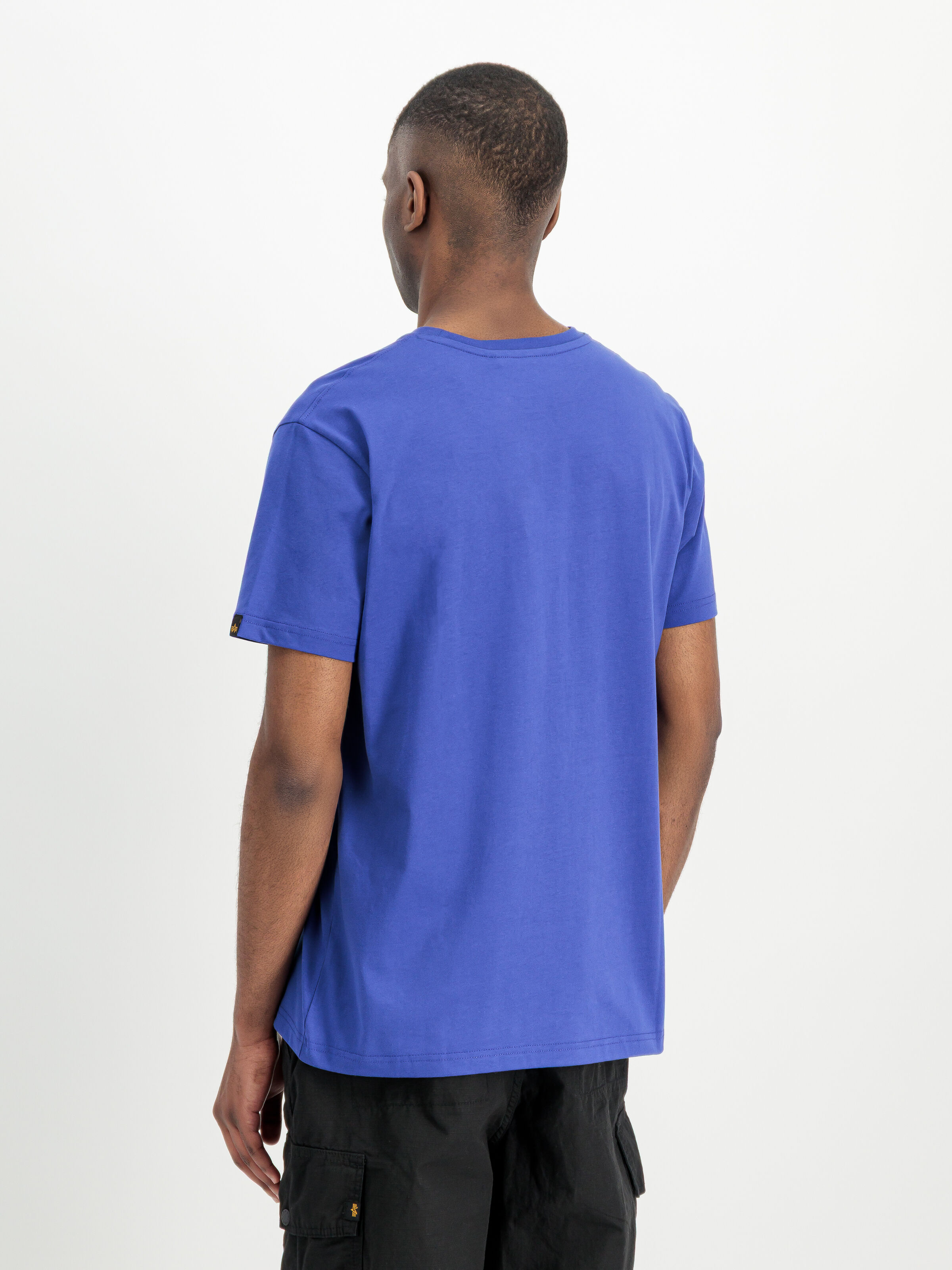 Basic Big Logo T-Shirt galactic blue 100501_402_2_model_00003_226403
