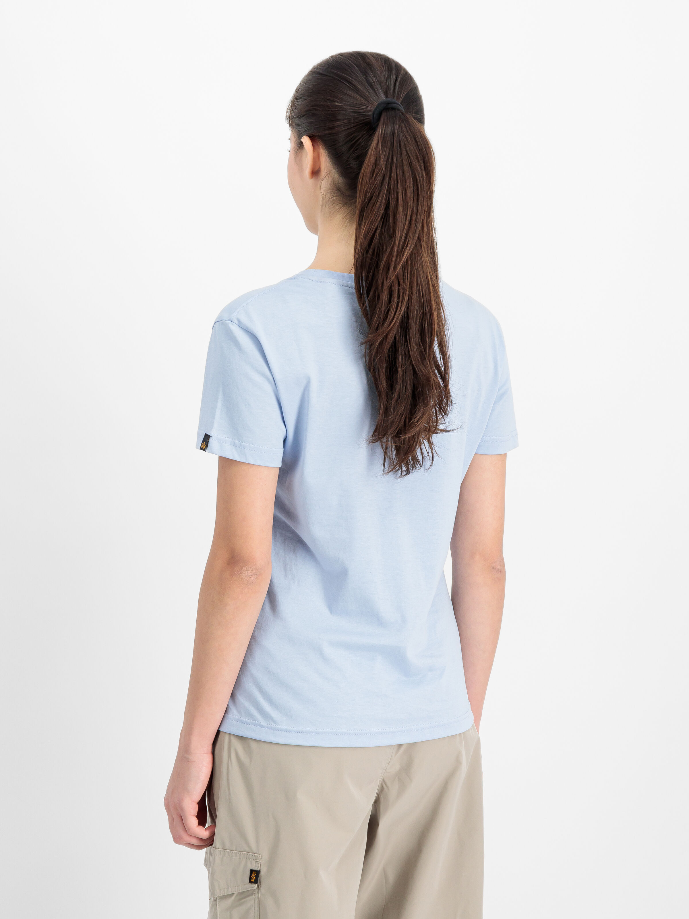 New Basic Big Logo T-Shirt Women artic blue 196051_40_2_model_00003_212753