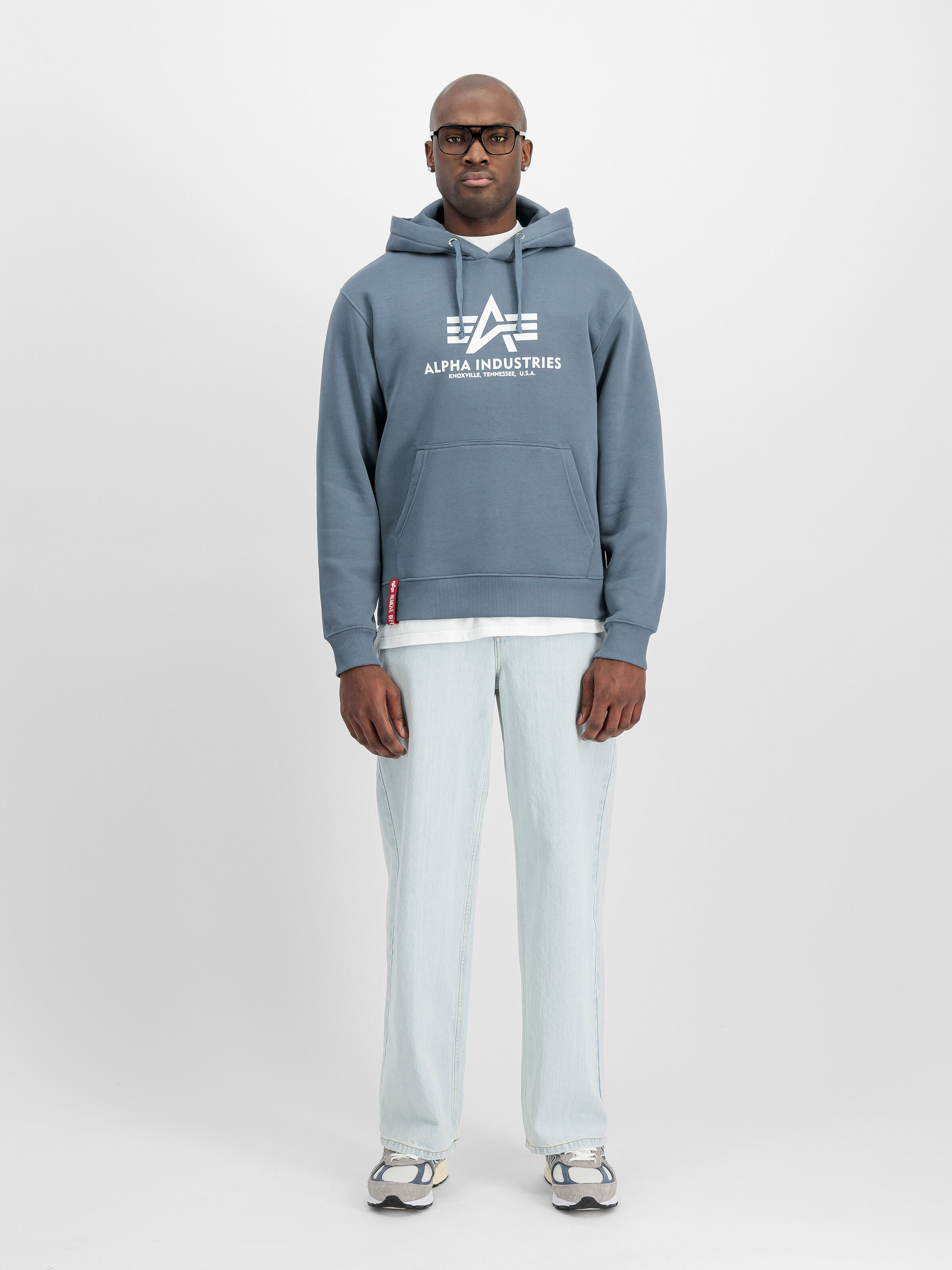 Basic Big Logo Hoodie denim blue 178312_439_2_model_00001_160195