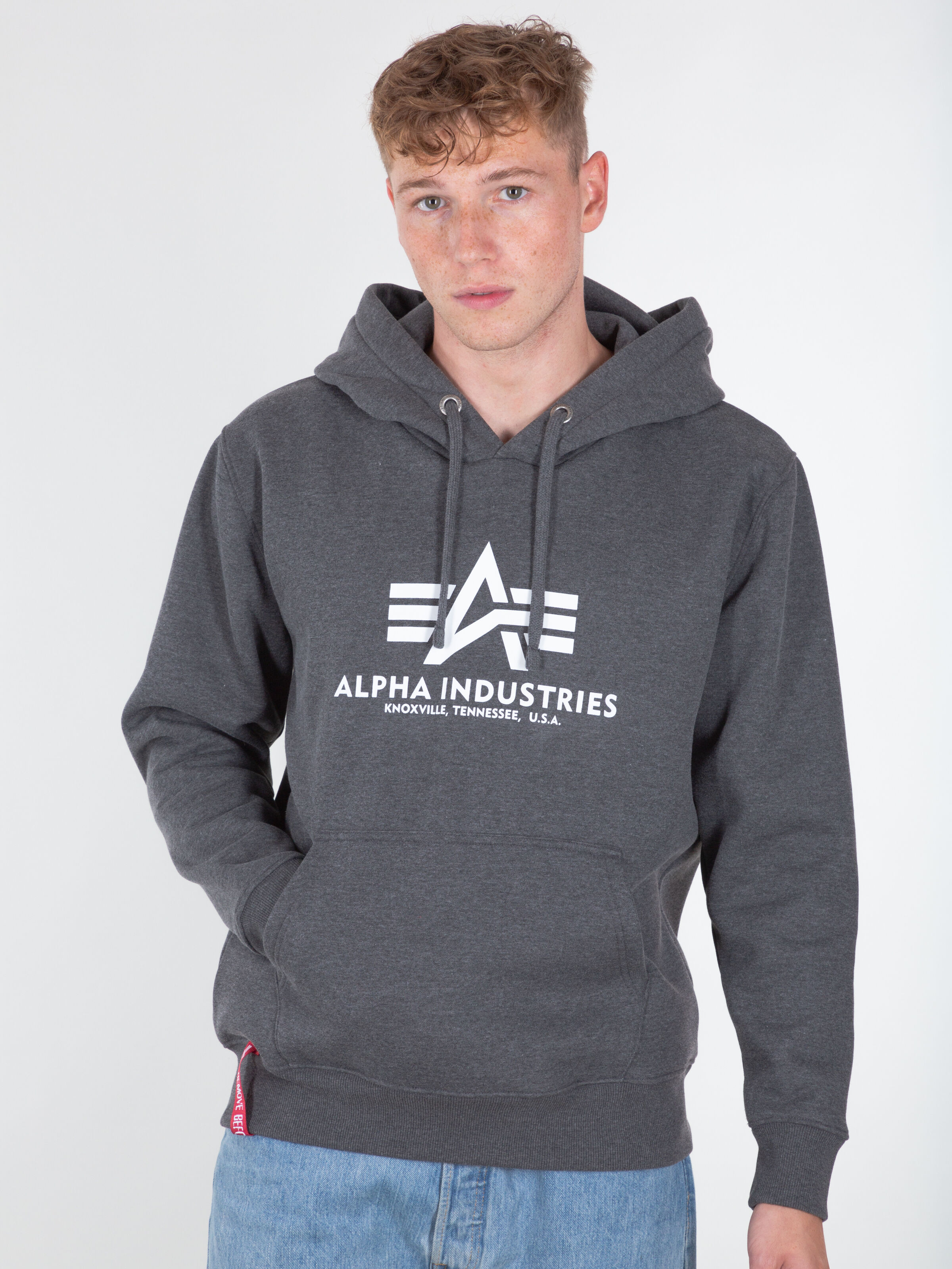 Basic Big Logo Hoodie charcoal heather/white 178312_597_alpha_industries_basic_hoody_001_182697