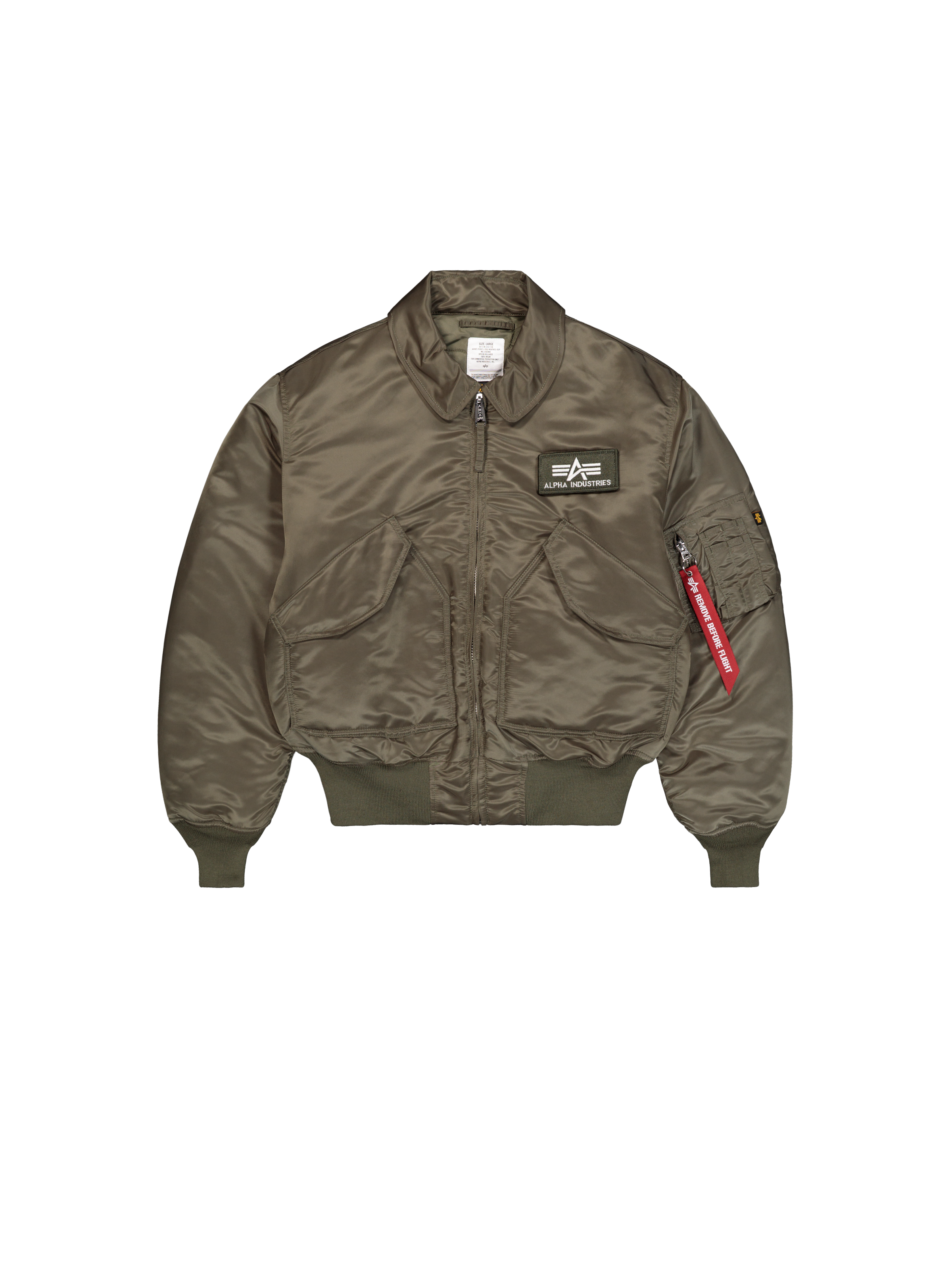 CWU-45 Heritage Bomber Jacket mud olive 100102_443_1_flatlay_00001_200485.png