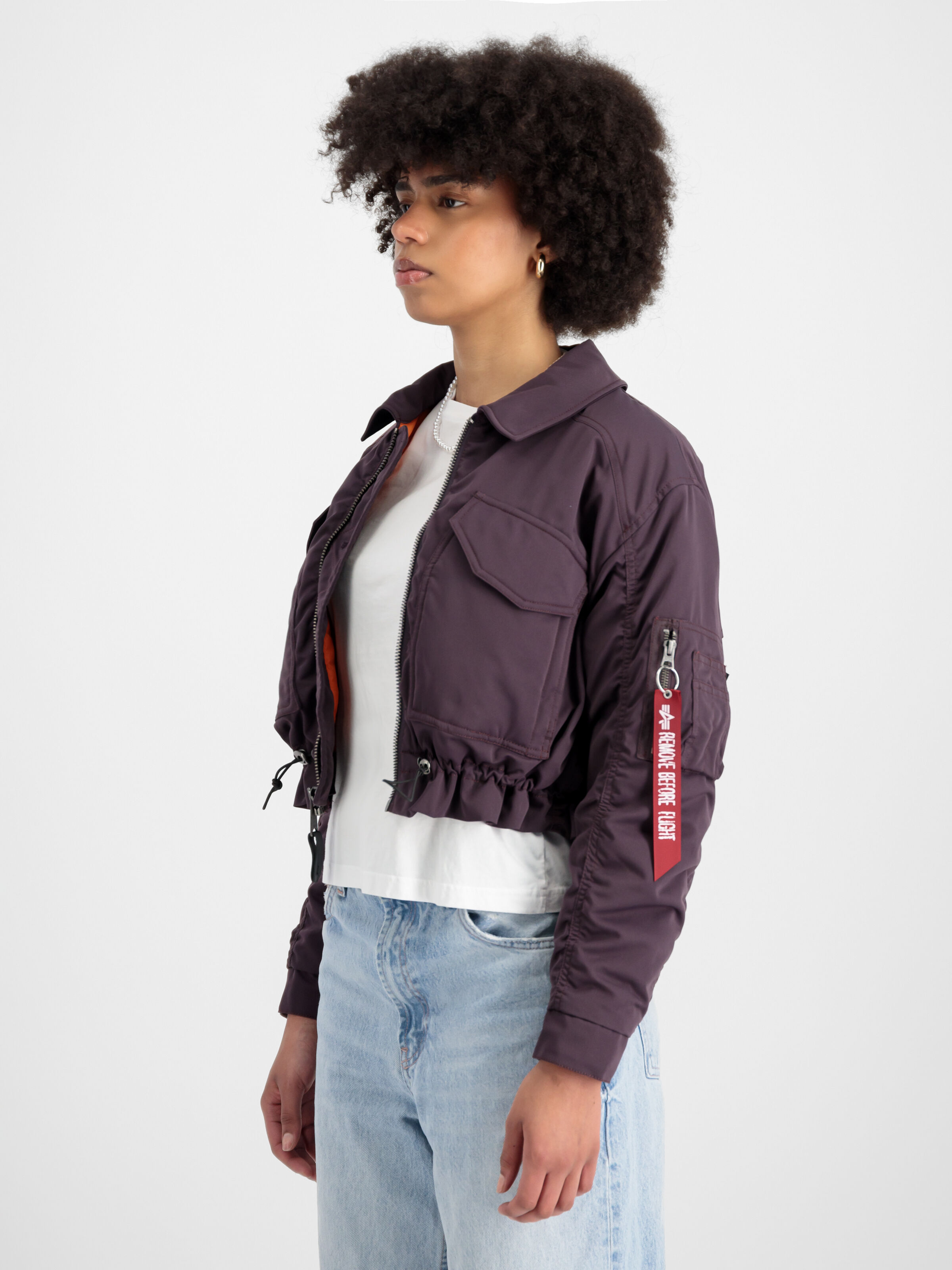 Field Flight Jacket Women Plum 148011_719_2_model_00003_99400