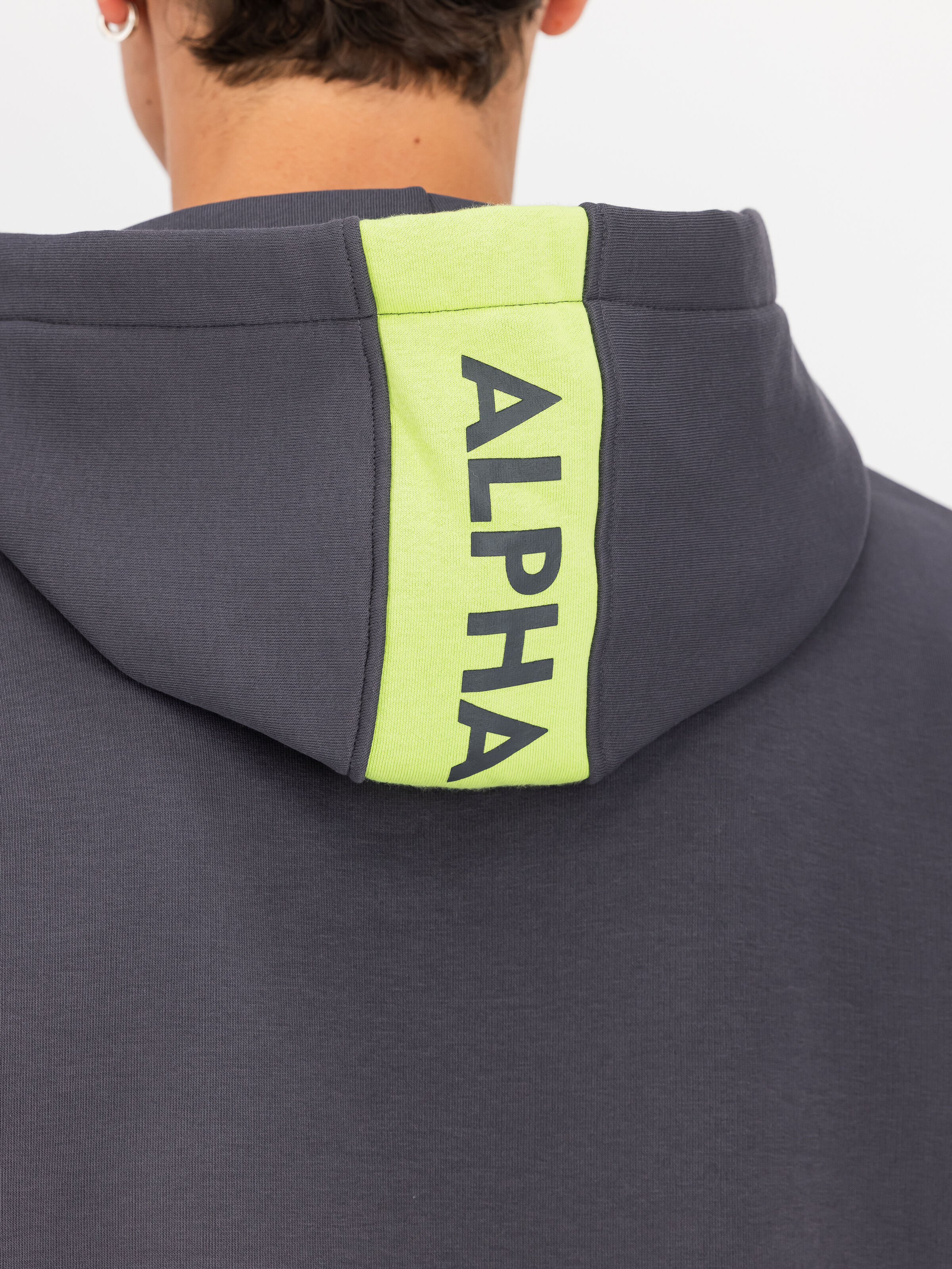 Red Stripe Hoodie vintage grey 178314_684_3_detail_00002_189568