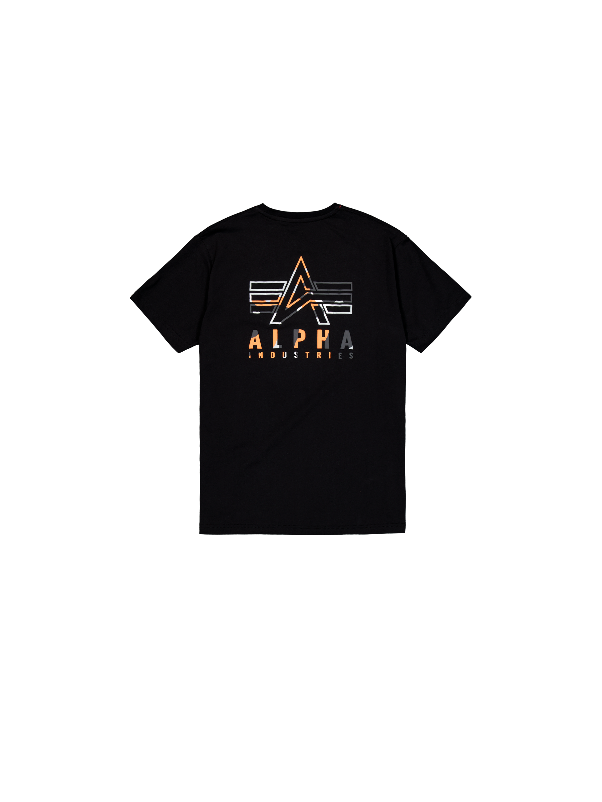 Camo Logo Puff Print Backprint T-Shirt black 148522_03_1_flatlay_00002_98081