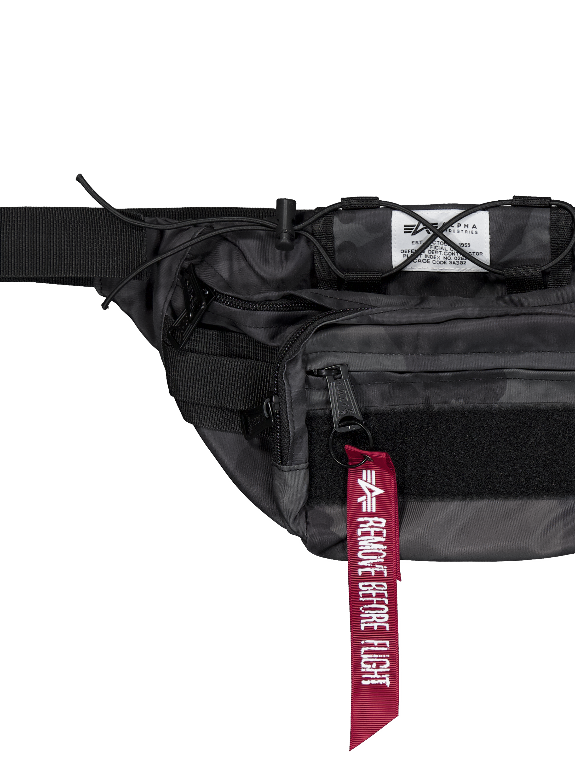 Tactical Waist Bag black camo 128925_125_3_detail_00001_97625