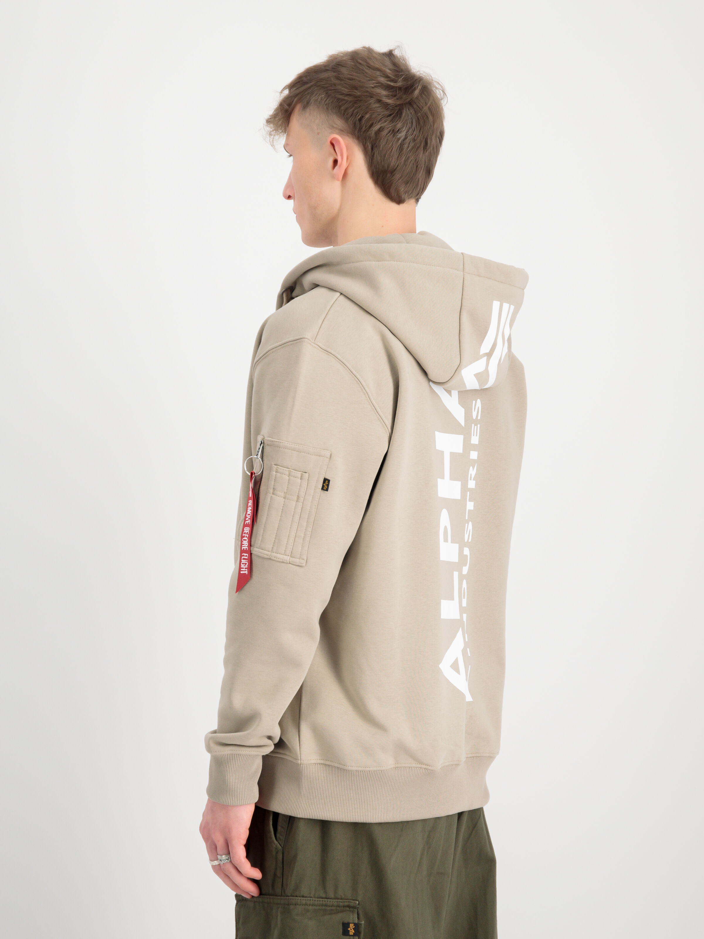 Backprint Zip Hoodie vintage sand 128342_679_2_model_00004_118727