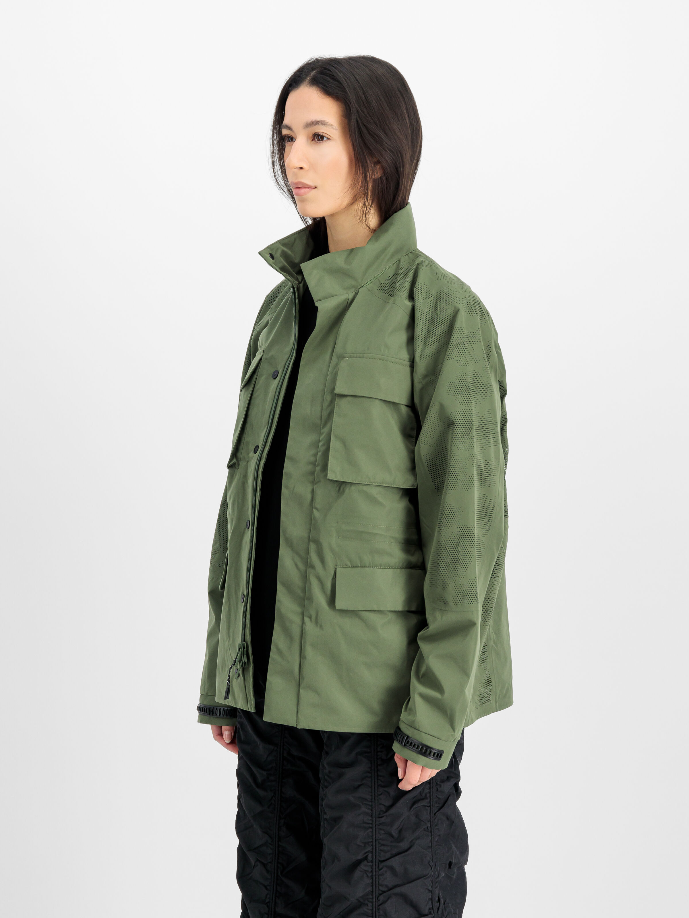 M-65 Laser Cut Light Field Coat sage-green 756119_01_2_model_00003_155211