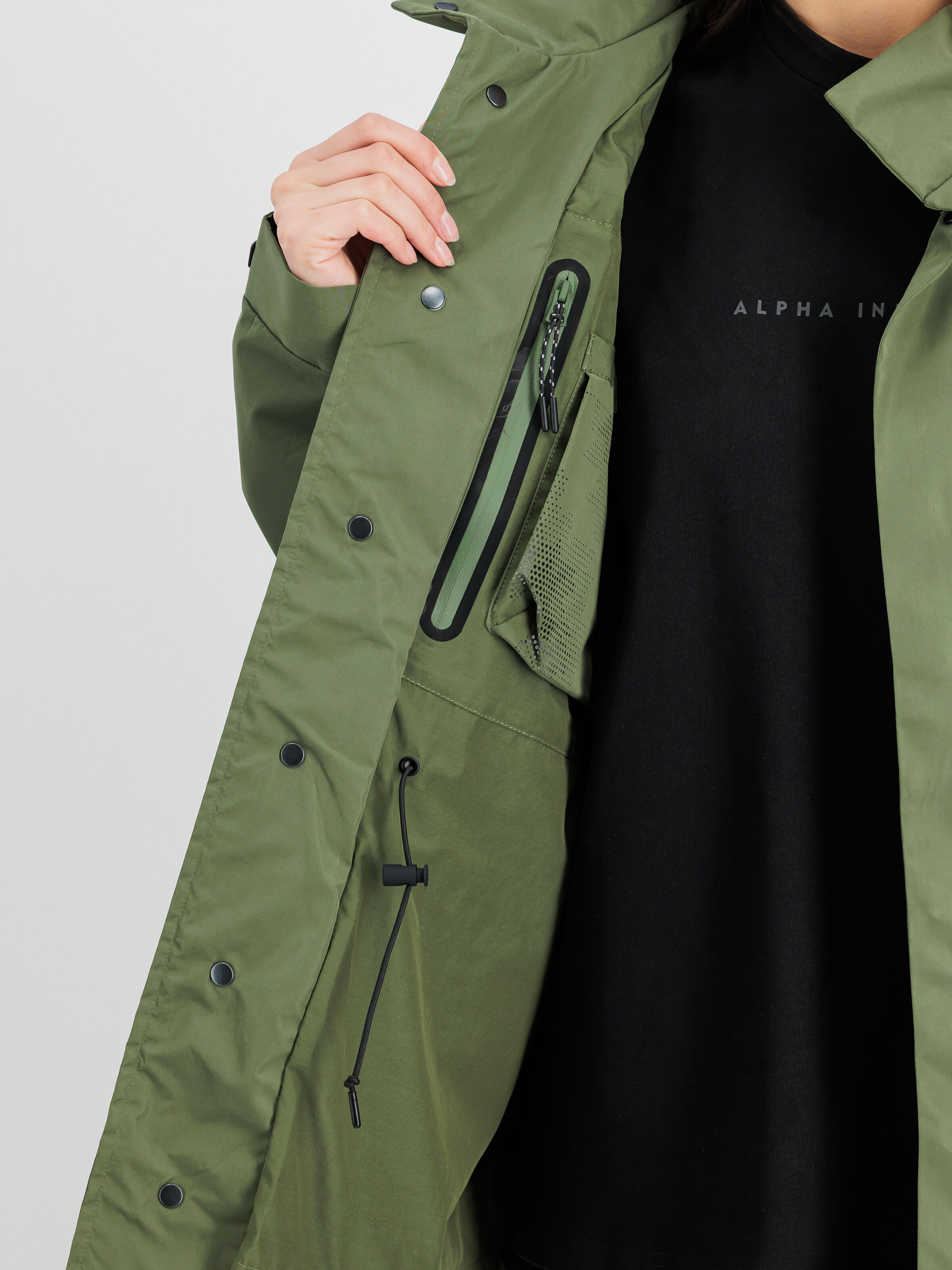 M-65 Laser Cut Light Field Coat sage-green 756119_01_3_detail_00001_155213