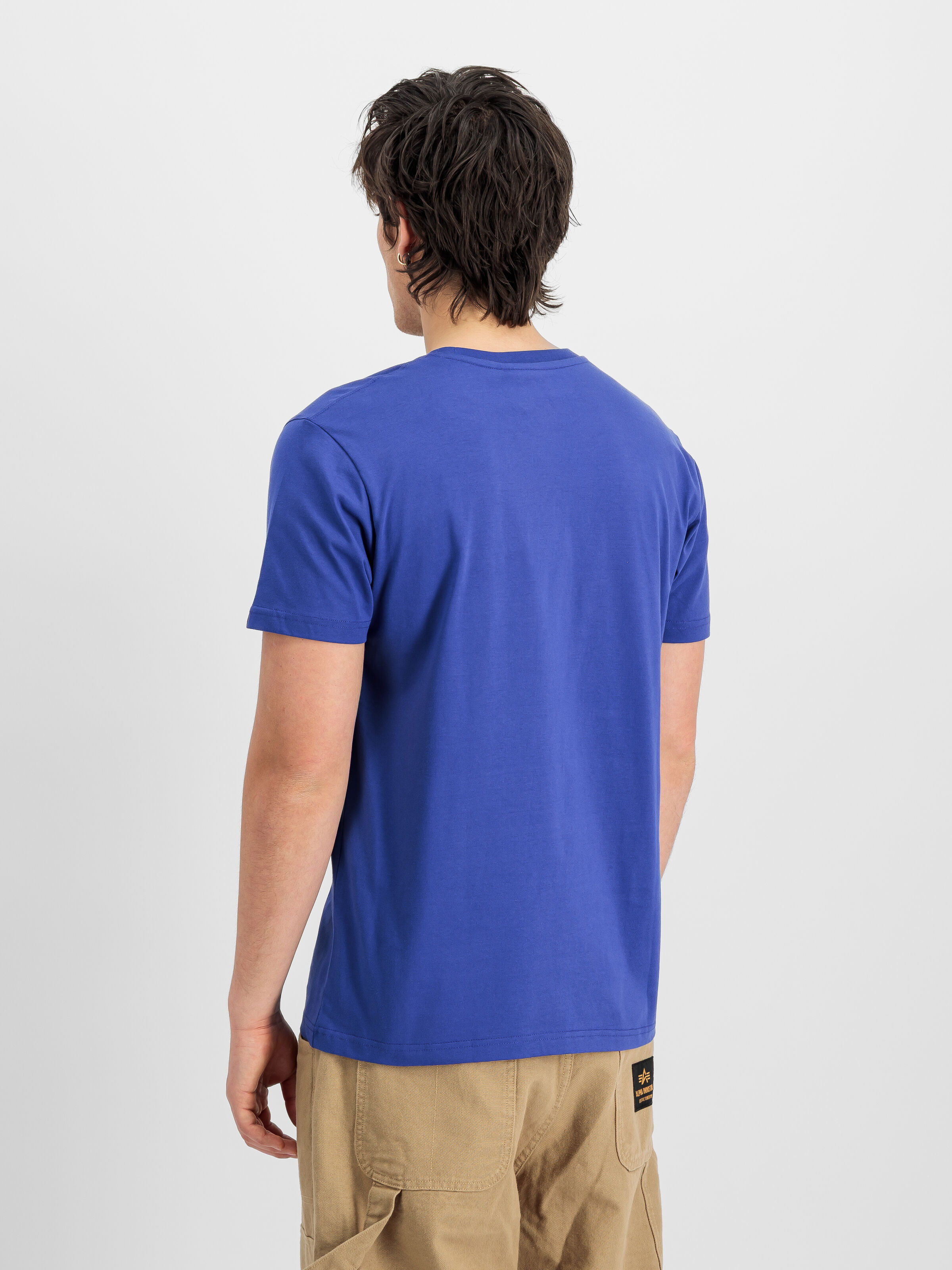 Basic Small Logo T-Shirt galactic blue 188505_402_2_model_00003_233048