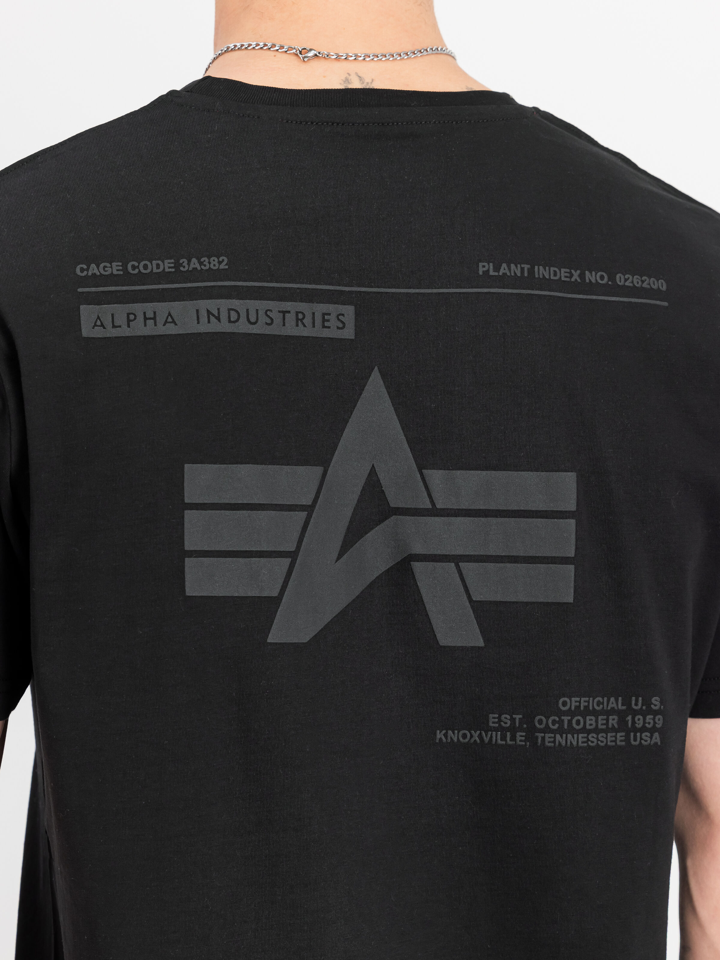 Label Backprint T-Shirt black/black 258505_515_3_detail_00001_173806