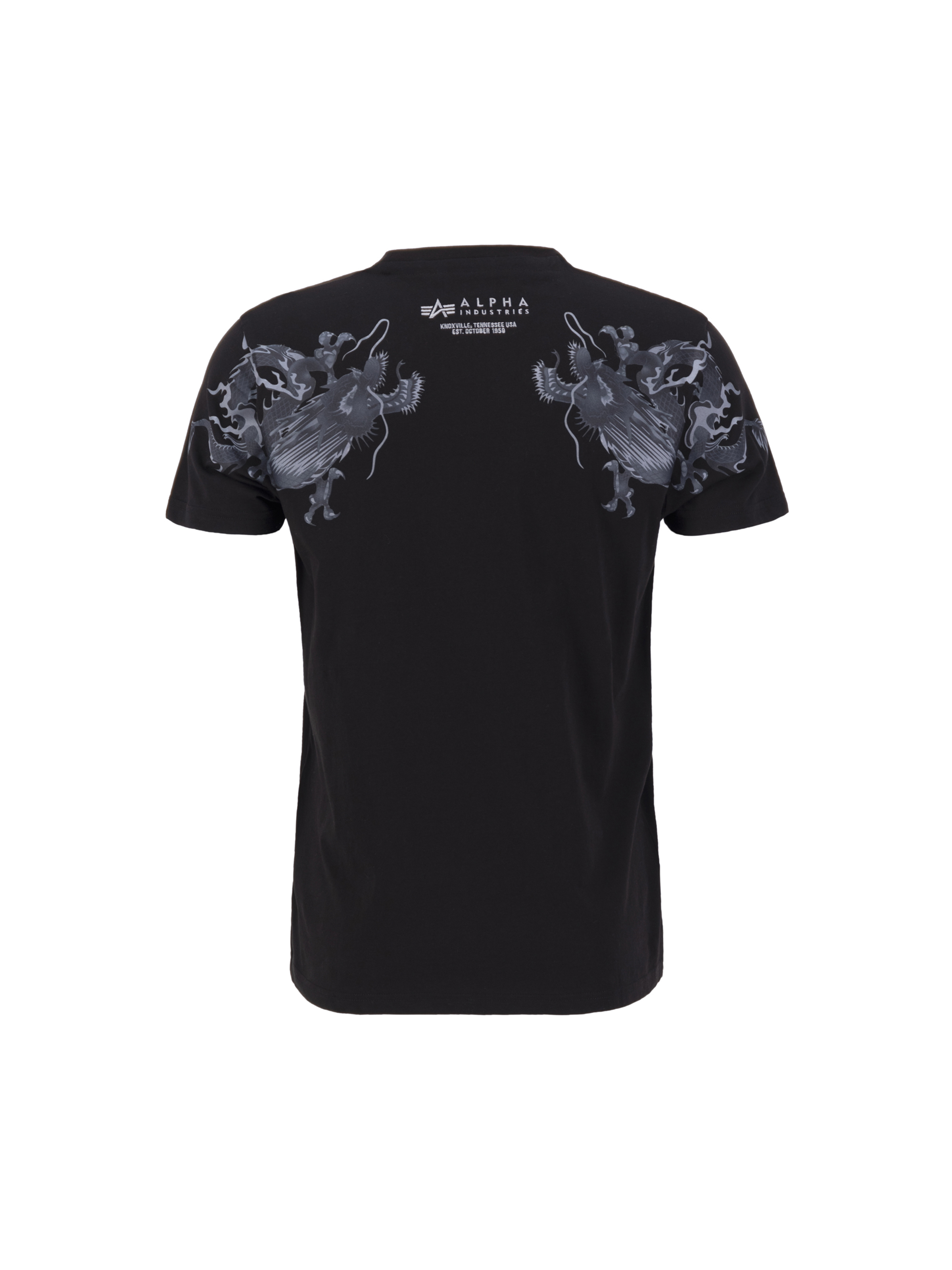 Dragon Embroidery T-Shirt black/black 136506_515_02_182045