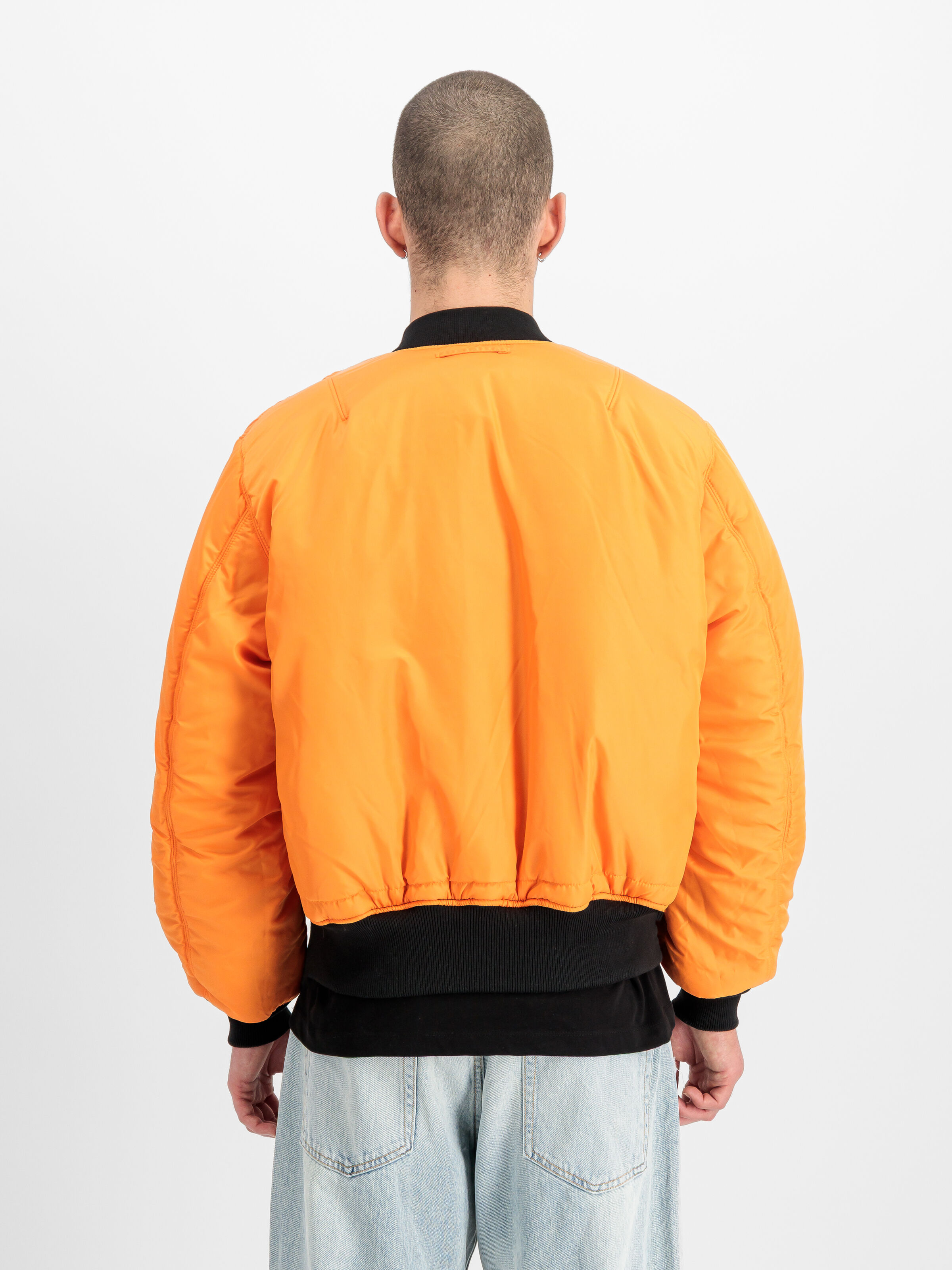 ALPHA x TEILE MA-1 Bomber Jacket black 258166_03_3_detail_00002_201333