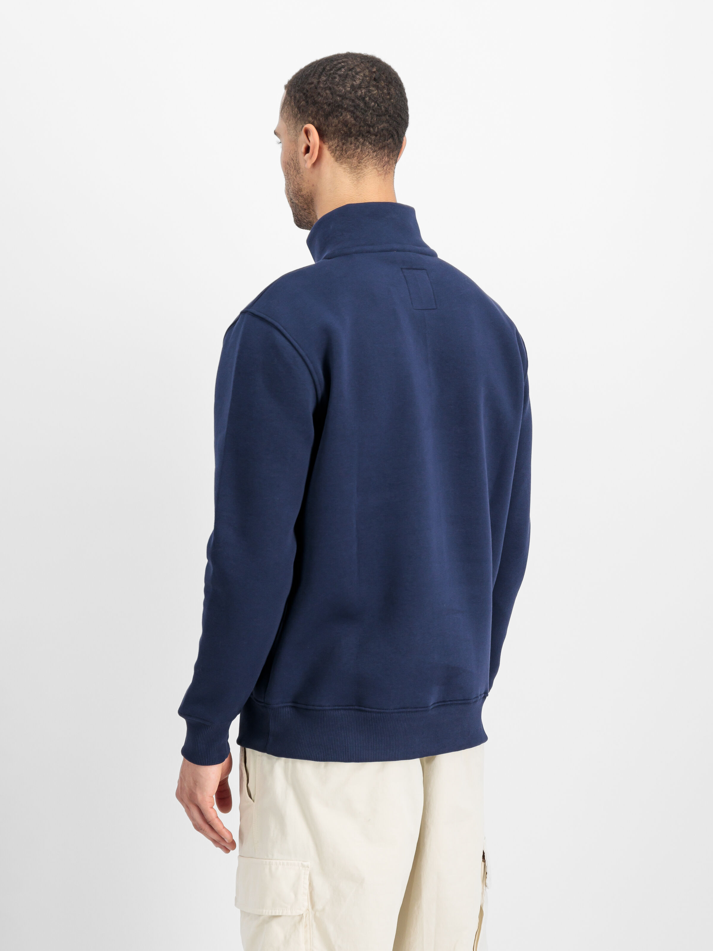 Half Zip Small Logo Sweatshirt ultra navy 108308_697_2_model_00004_125612
