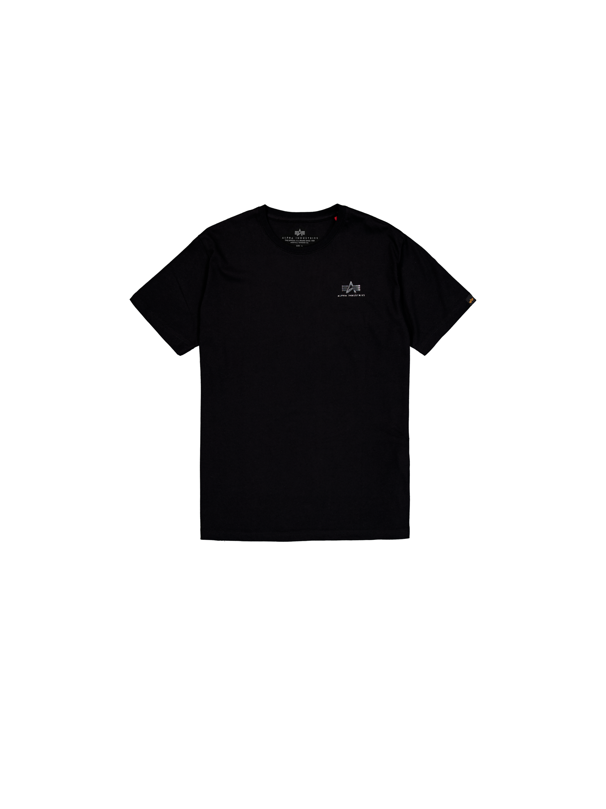 Basic TPU Small Logo T-Shirt black/chrome 148526_373_1_flatlay_00001_106883.png