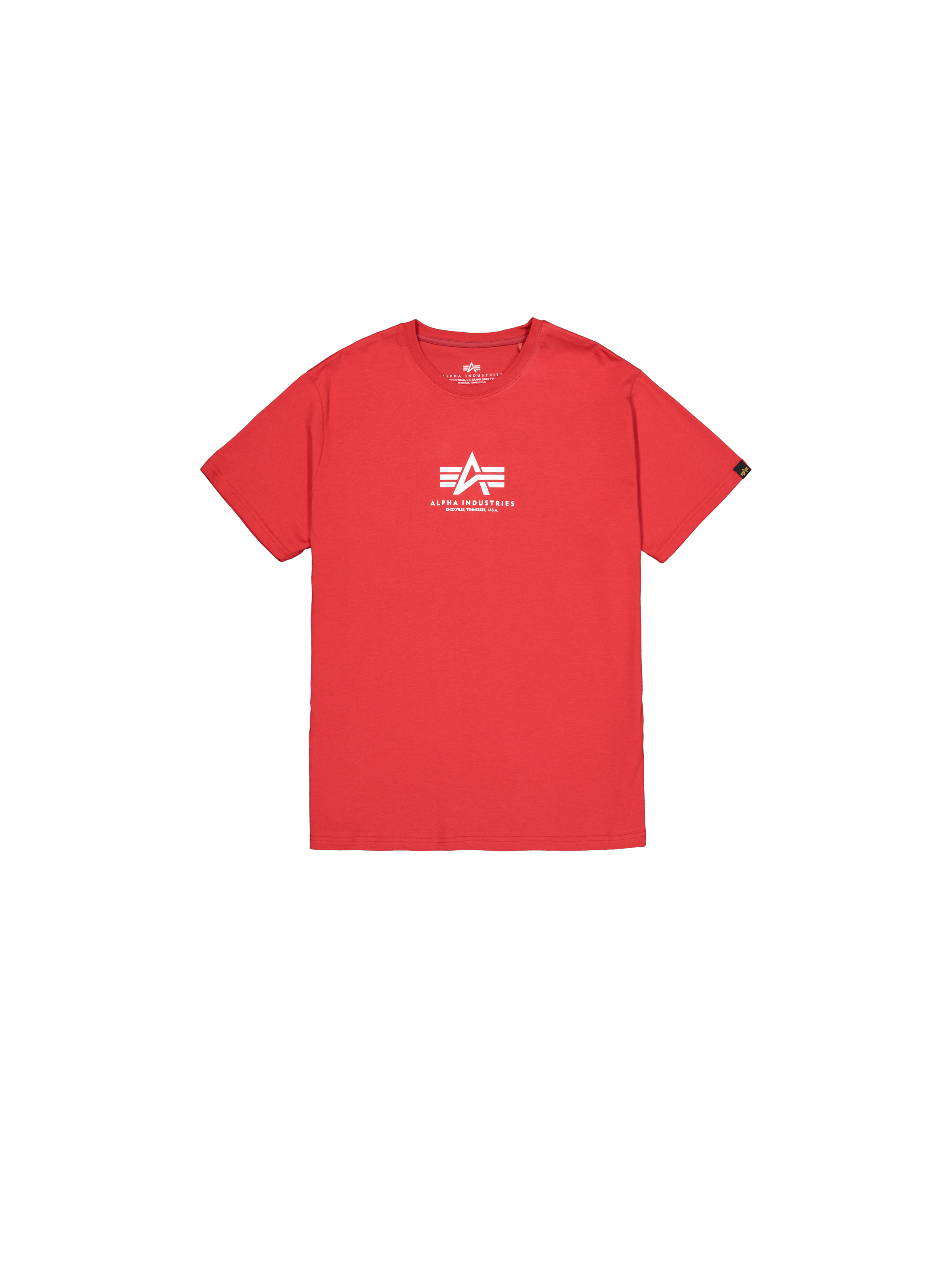 Basic Mid Logo T-Shirt speed red/white 118533_451_1_flatlay_00001_223279.png