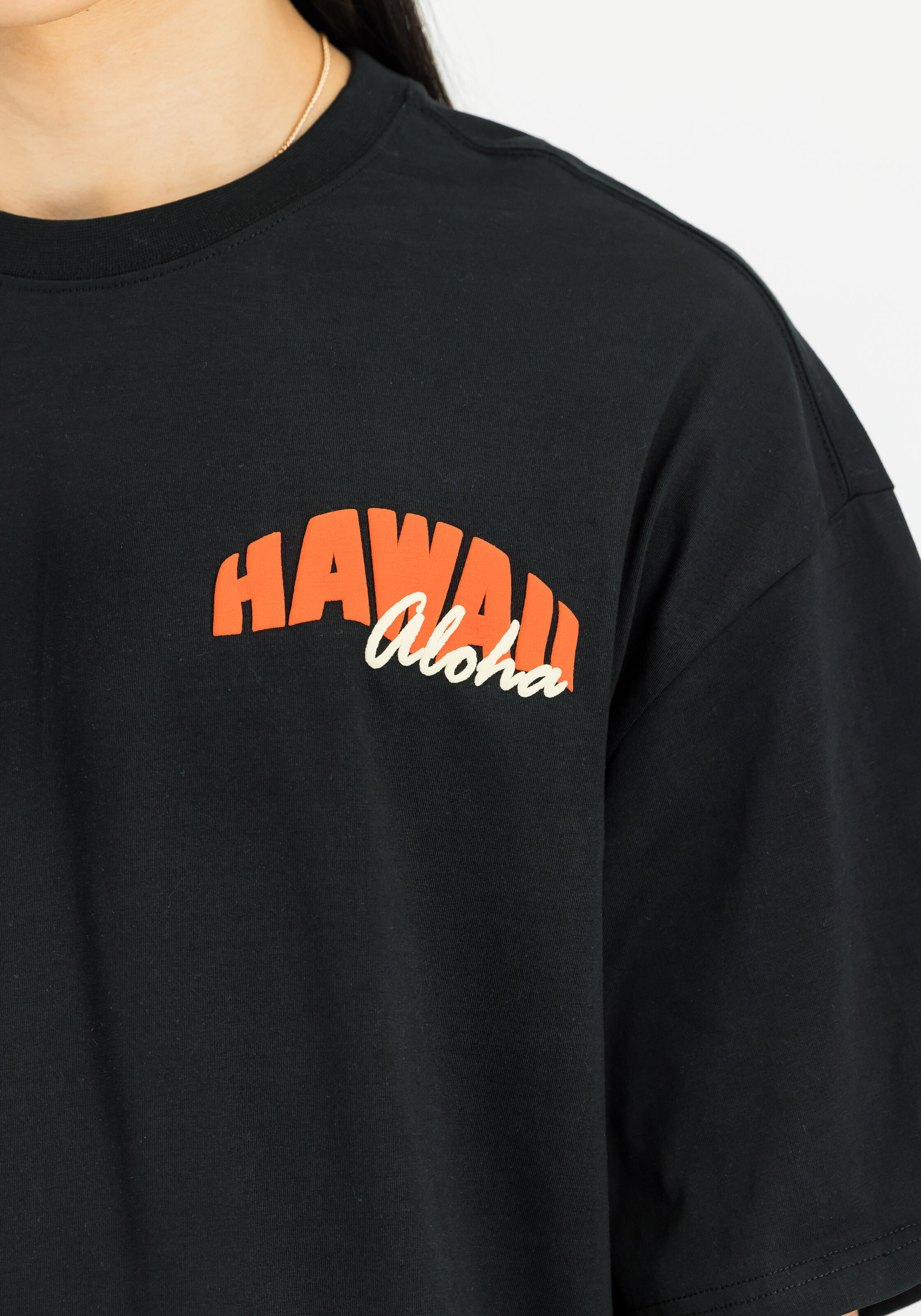 Hawaii Aloha Backprint T-Shirt black 156535_03_3_detail_00001_147170