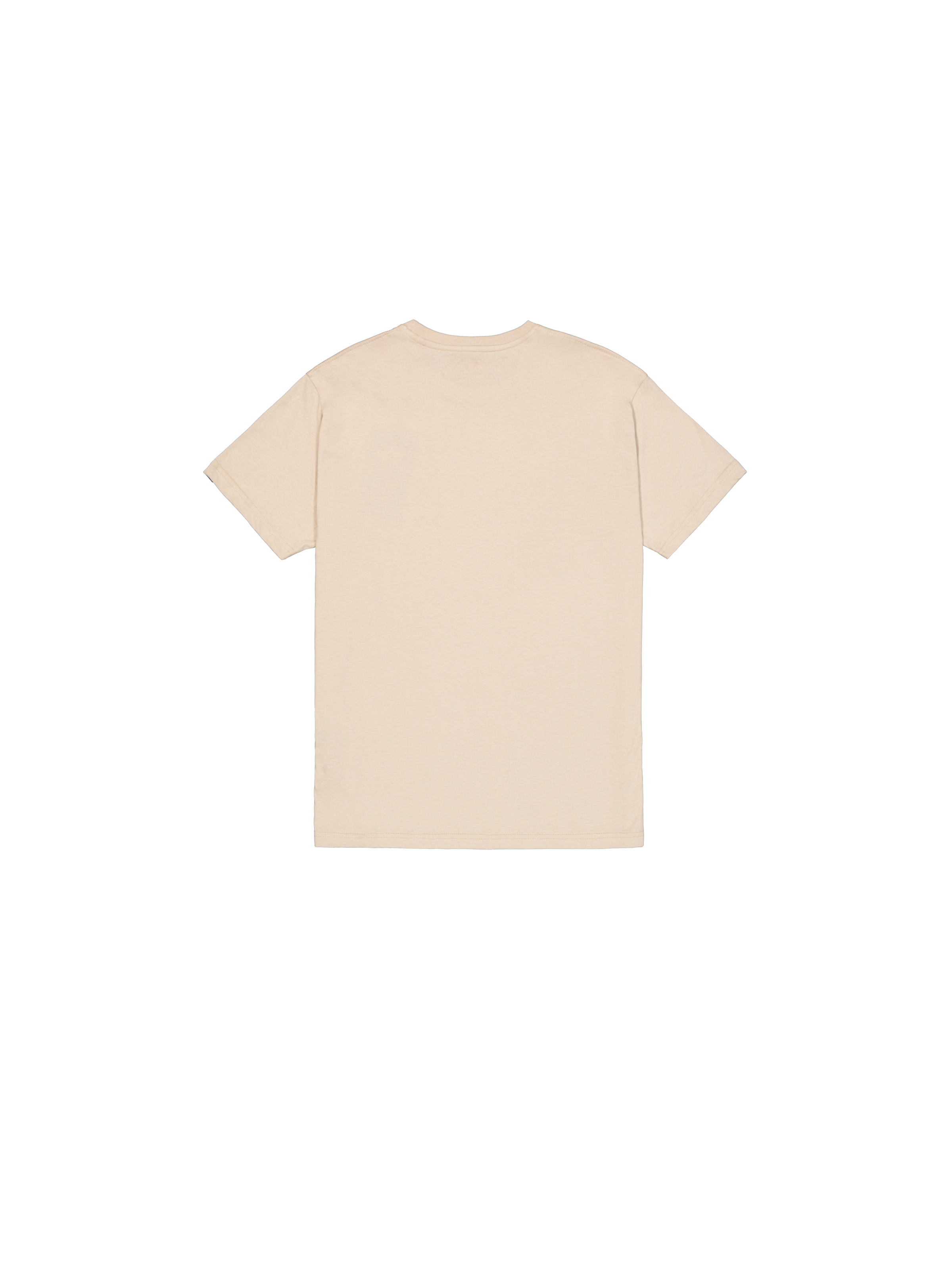 Basic Mid Logo T-Shirt organic beige 118533_627_1_flatlay_00002_160767