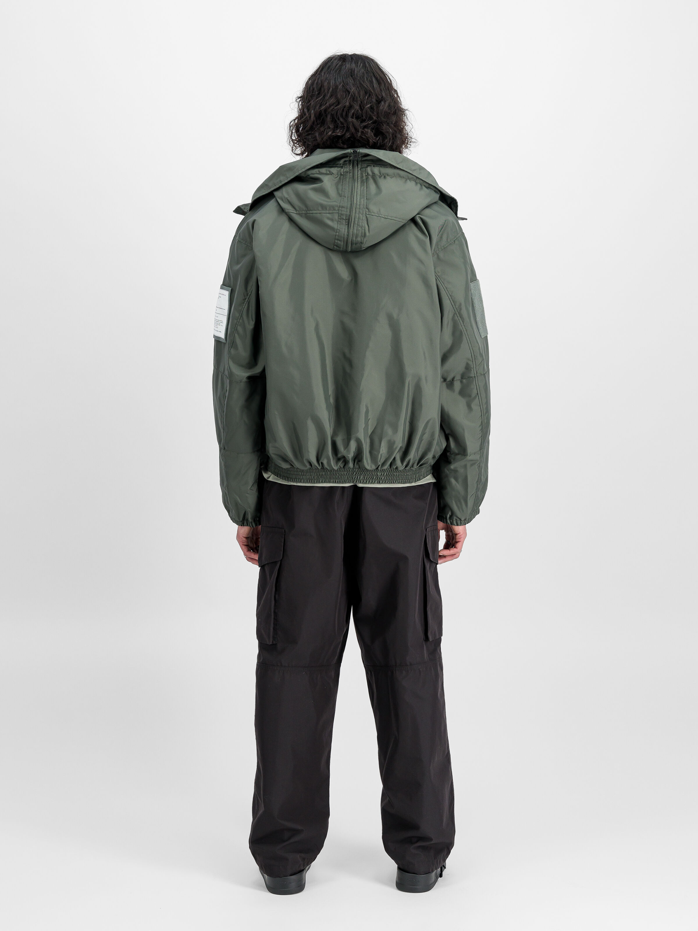 ALPHA X N.HOOLYWOOD CWU-45/P Bomber Jacket sage-green 148169_01_2_model_00002_126635