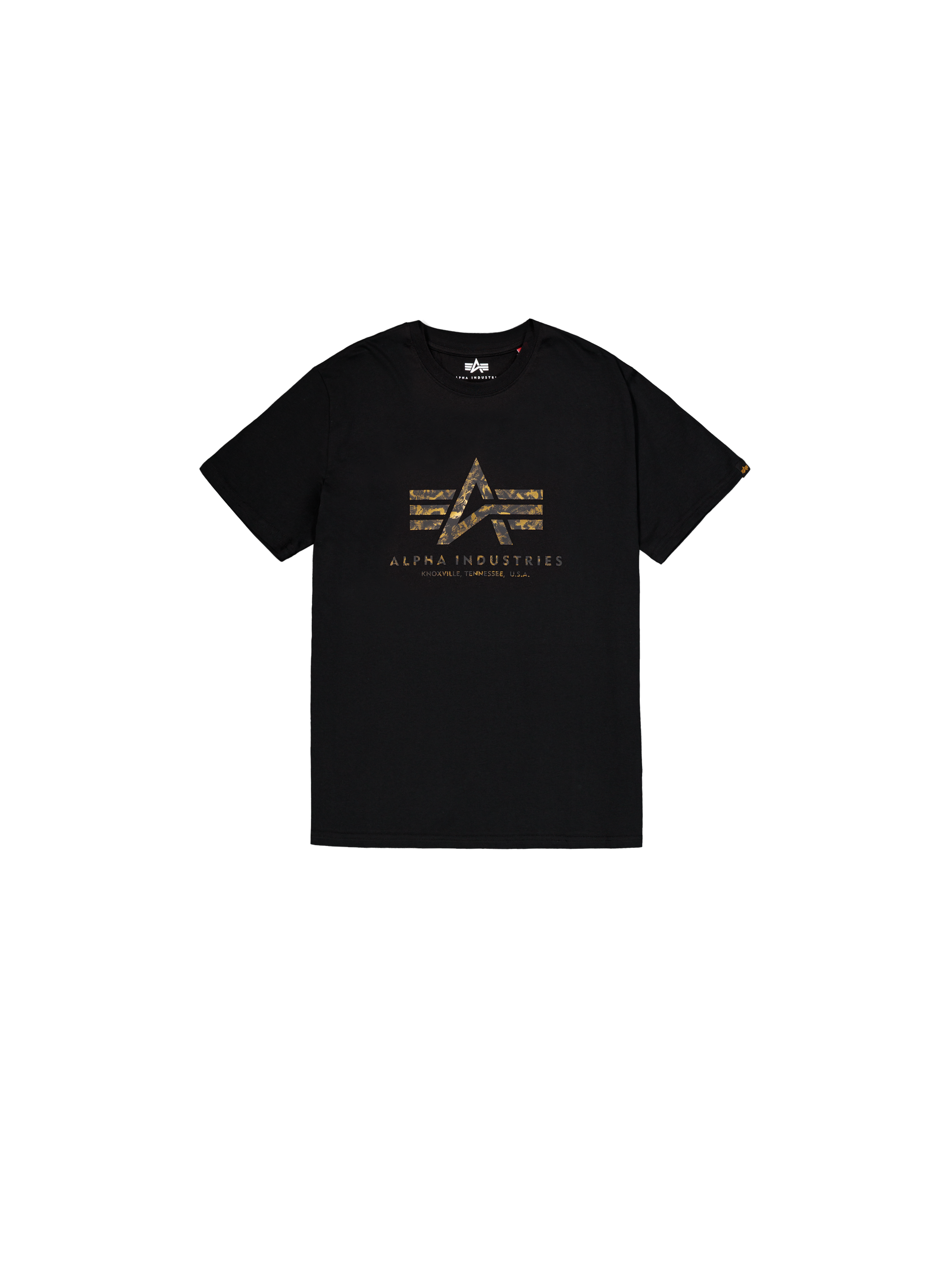 Basic Big Logo Effect Print T-Shirt black 100501EP_03_1_flatlay_00001_174435.png