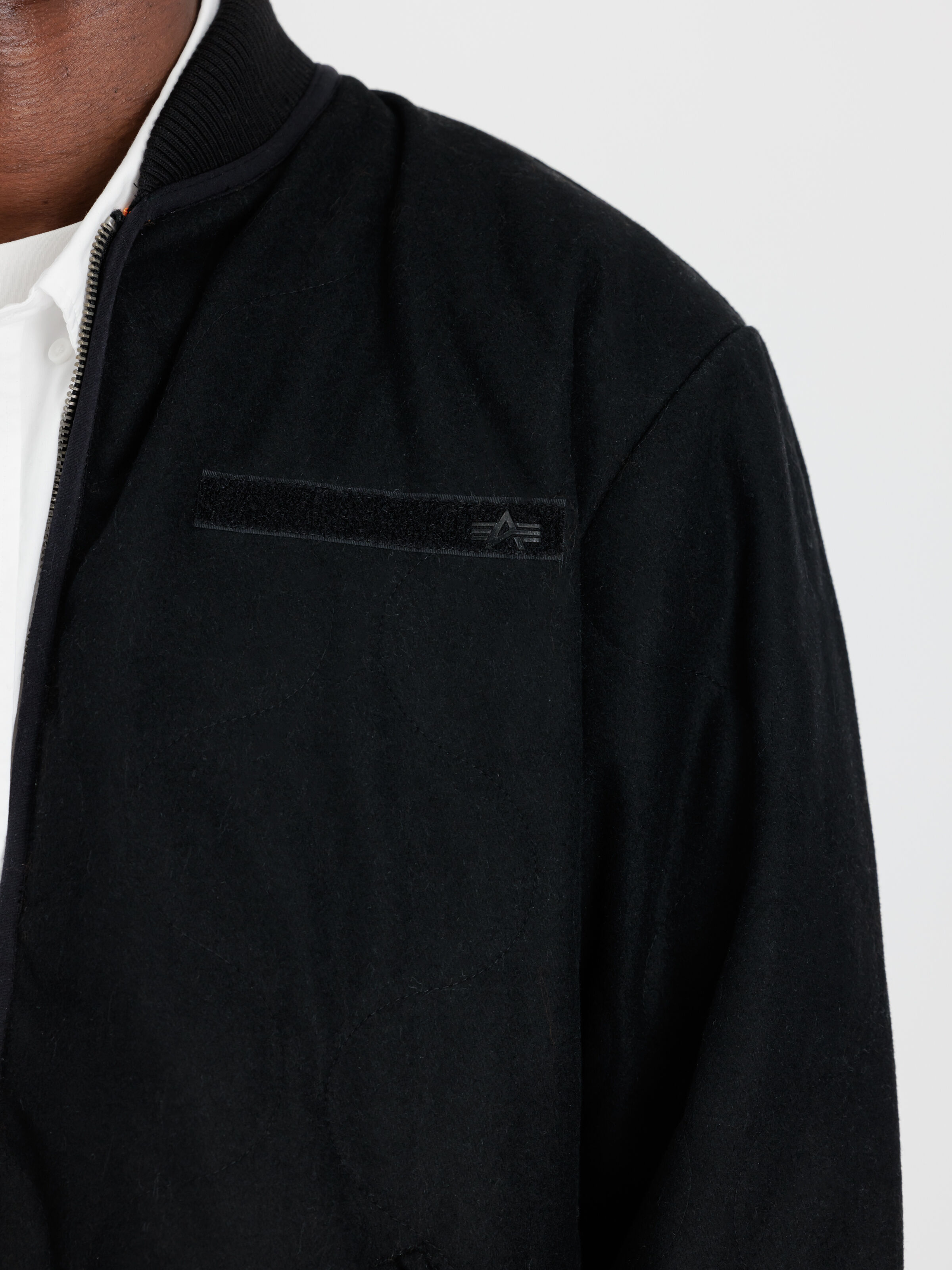 Quilted Liner Wool Outdoor Jacket black 148113_03_3_detail_00001_99068