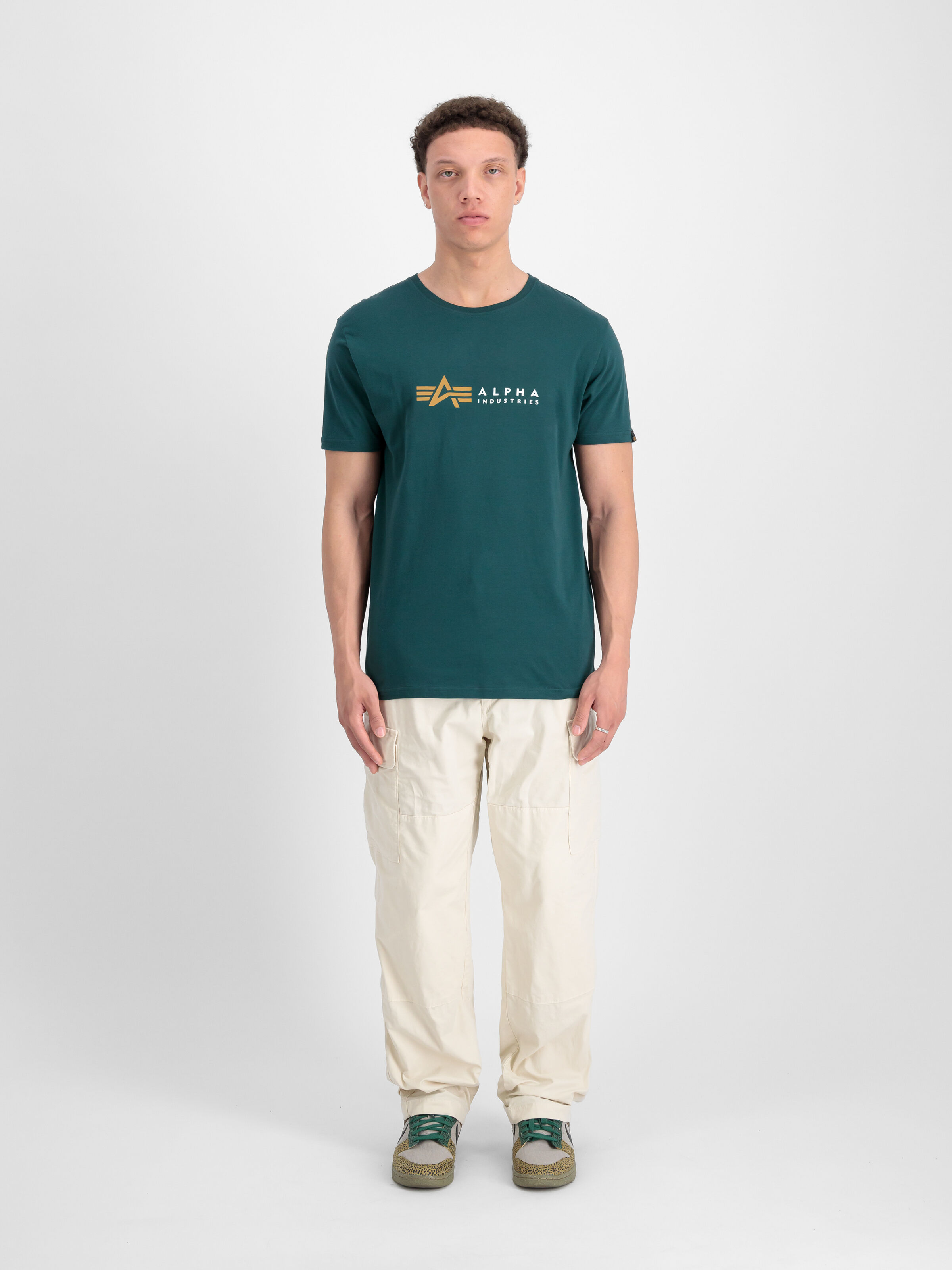 Alpha Label T-Shirt Force Green 118502_720_2_model_00001_112854