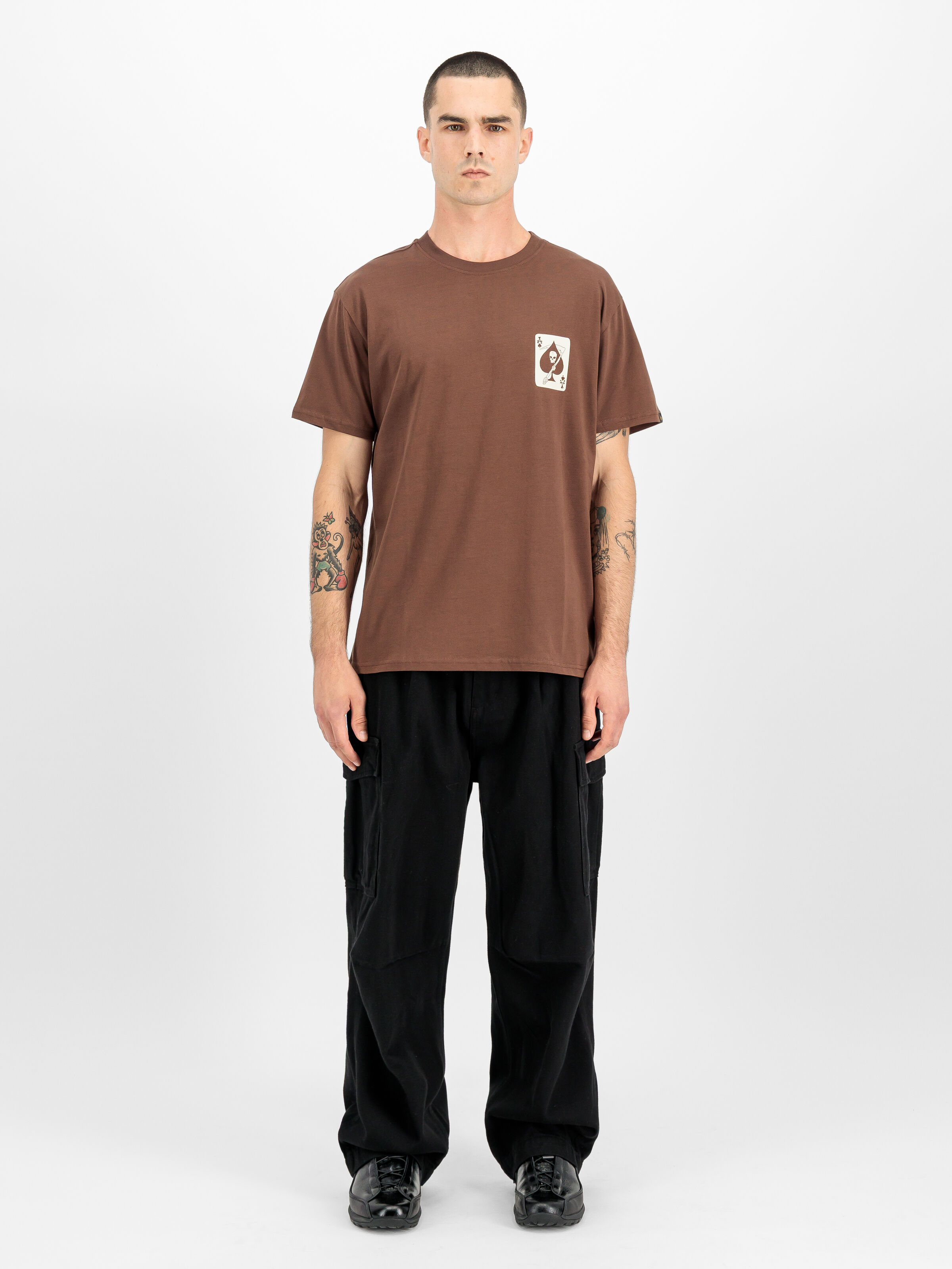 Skull Ops T-Shirt powder brown 268509_204_2_model_00001_246126
