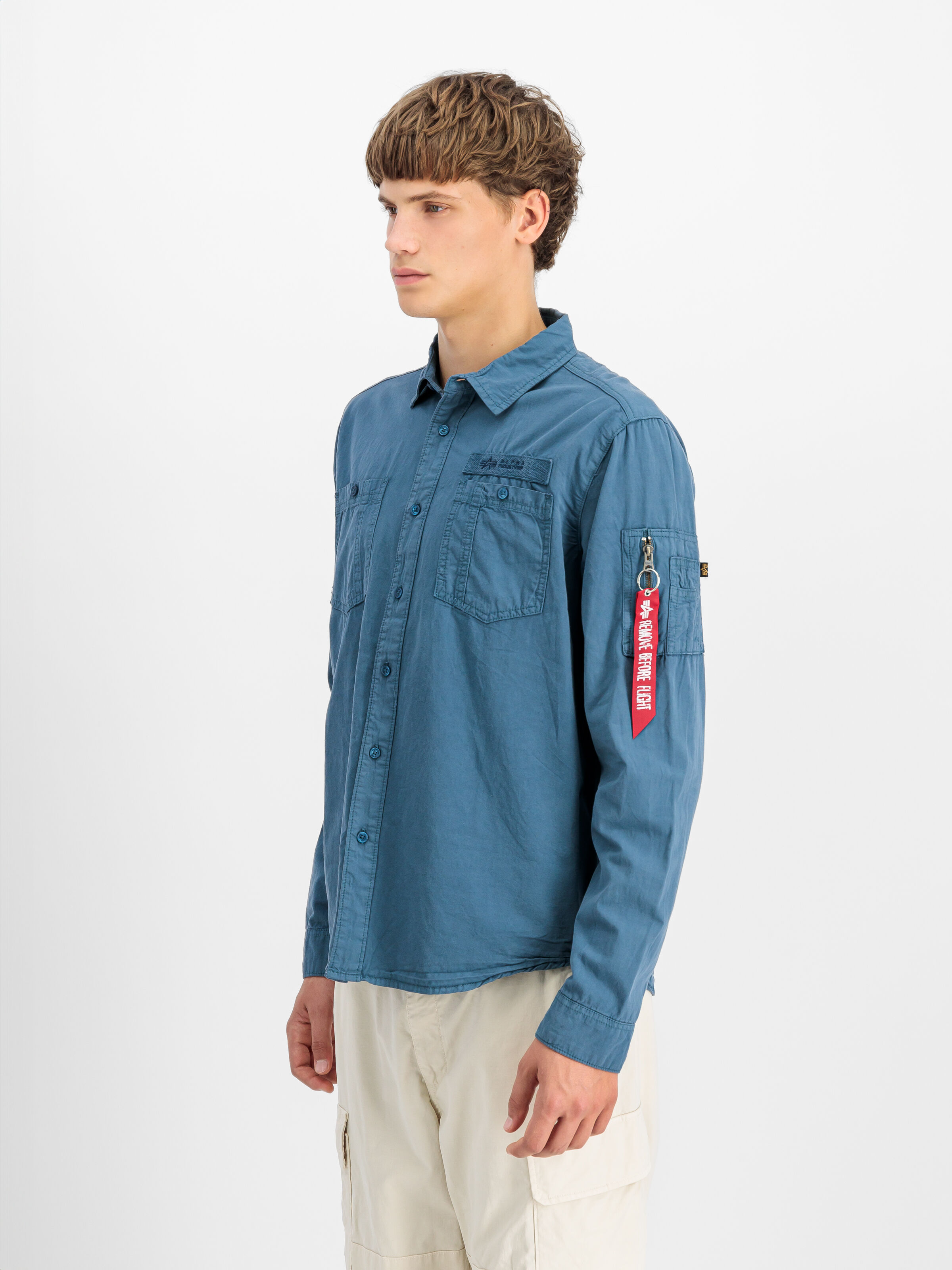 Air Force Embroidery Shirt vintage marine 138422_678_2_model_00003_130005