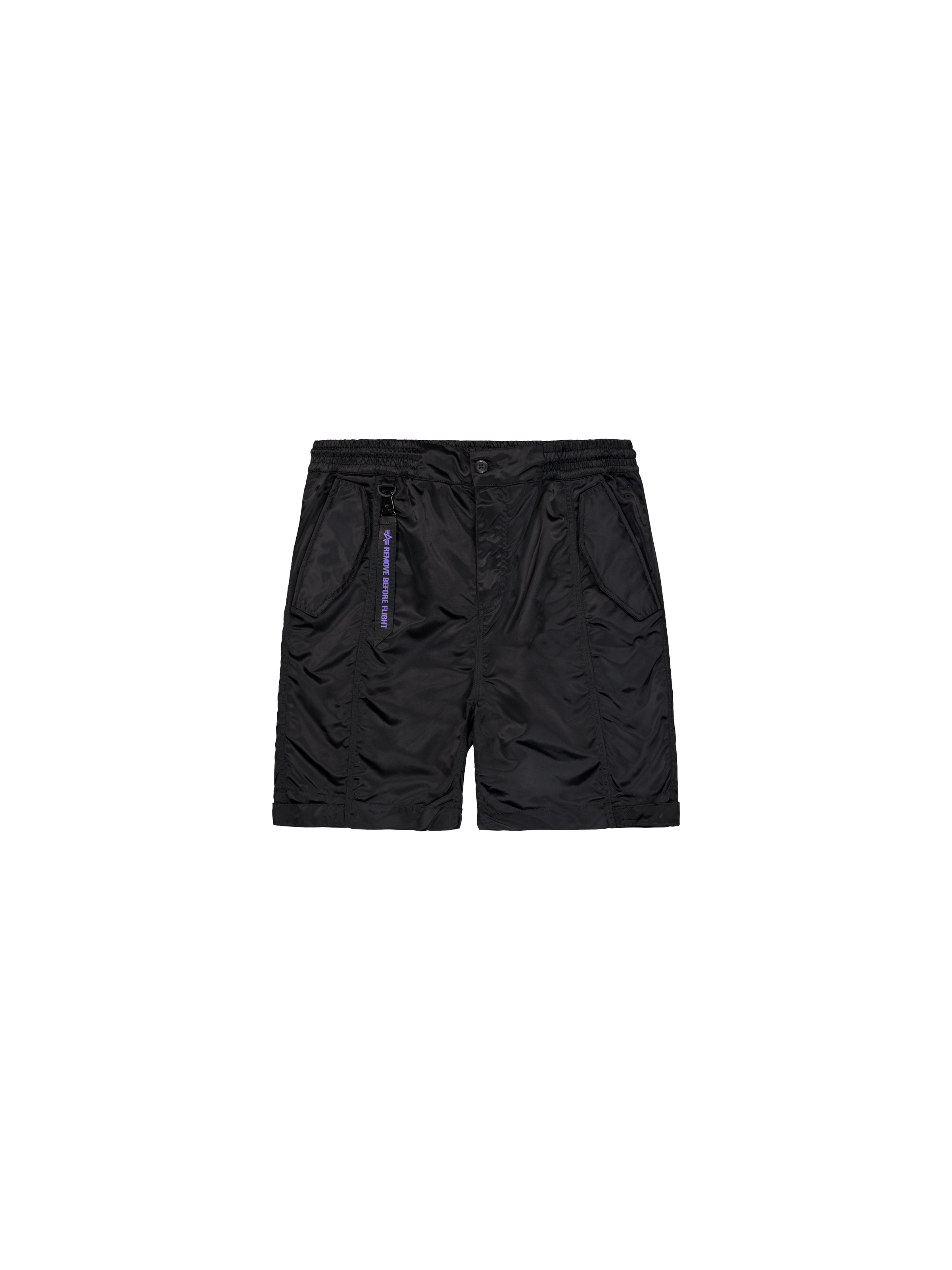 Nylon UV Short black 146253UV_03_1_flatlay_00001_103060