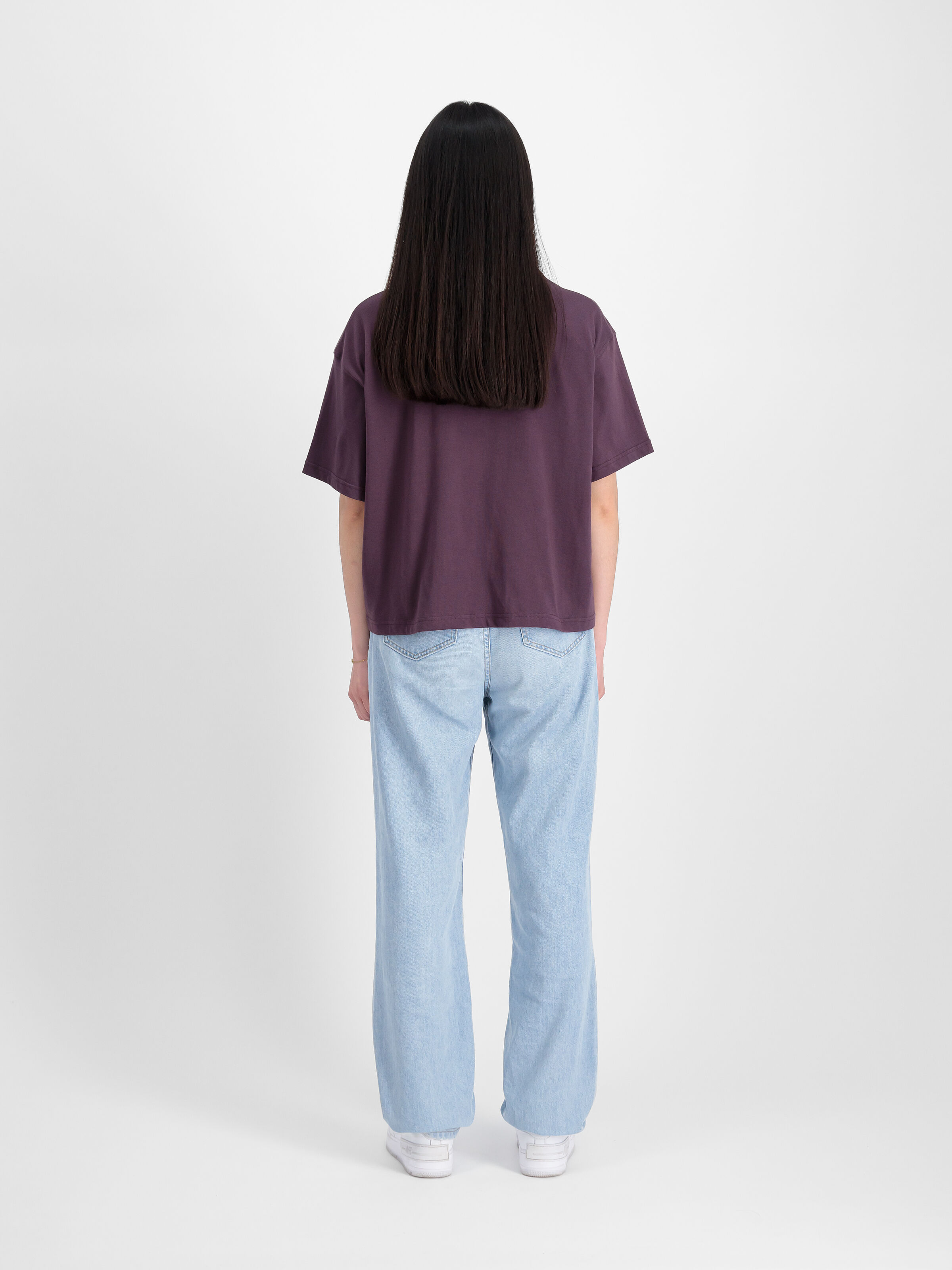 Logo T-Shirt Women Plum 148065_719_2_model_00002_99248