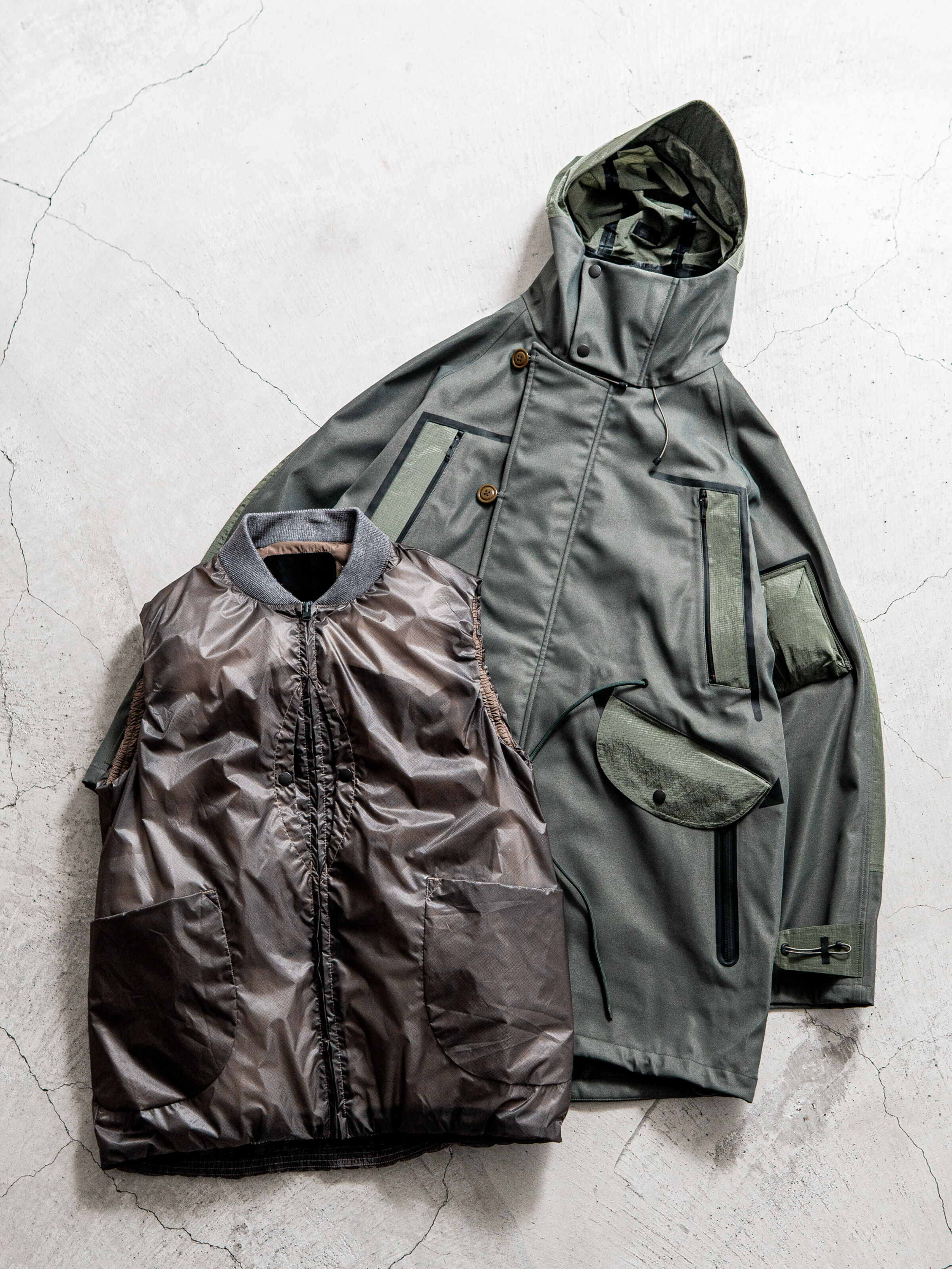 ALPHA x NORBIT All Weather Tech N-3B Winter Jacket olive 258116_11_3_detail_00003_208723