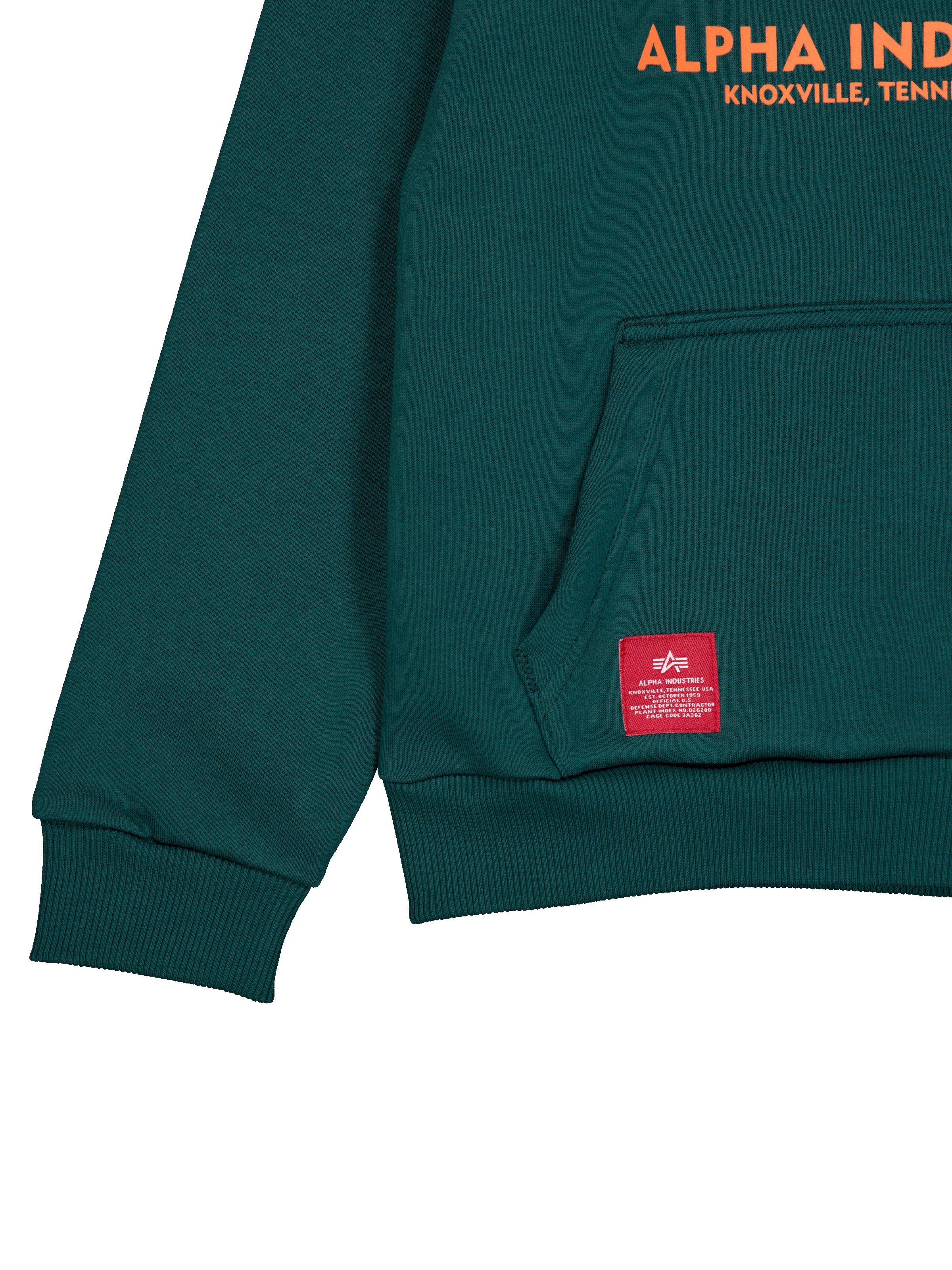 Basic Big Logo Hoodie Kids Force Green 196701_720_3_detail_00002_113079