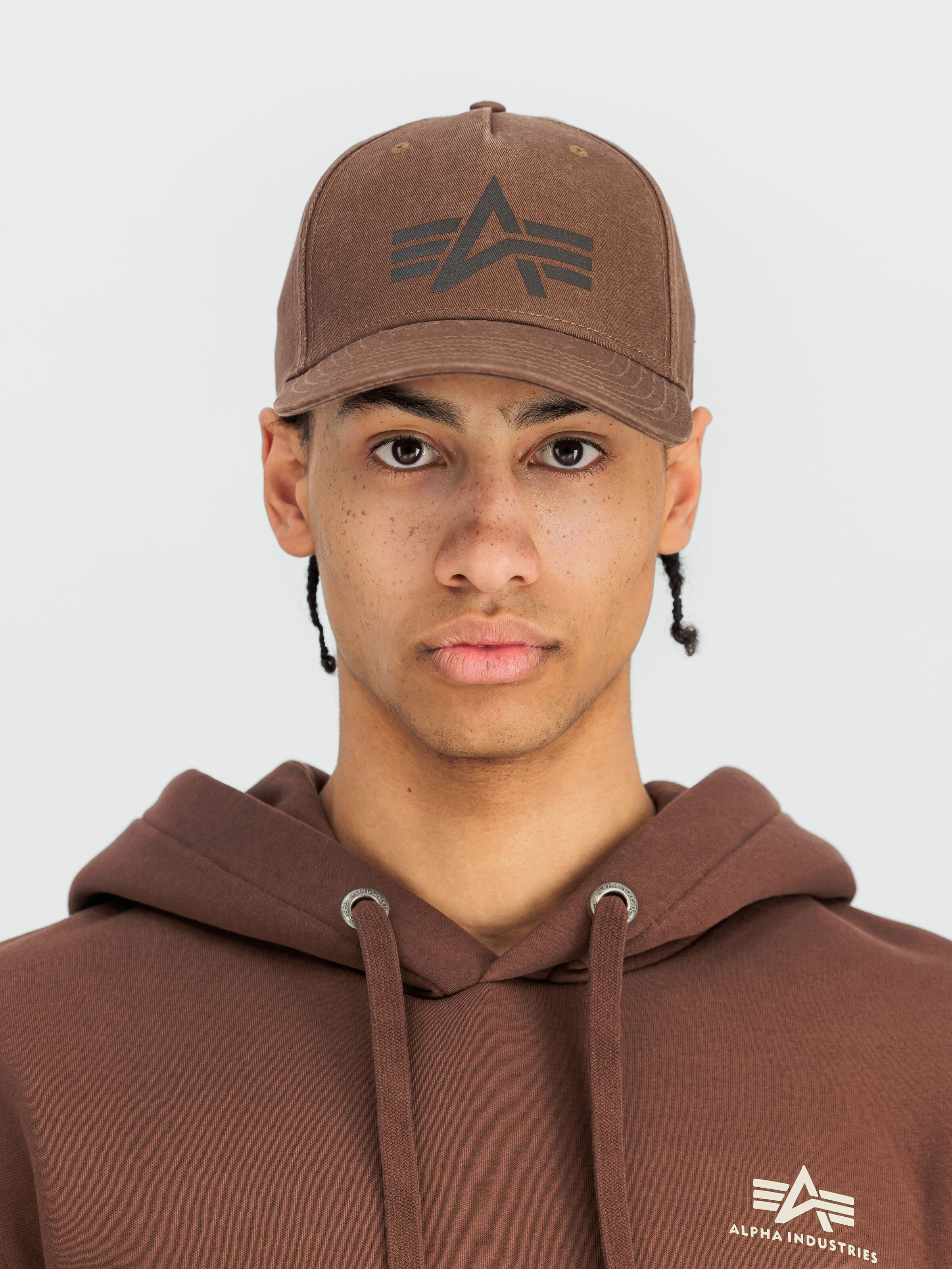 Dye To Match Logo Baseball Cap powder brown 268917_204_2_model_00001_234980