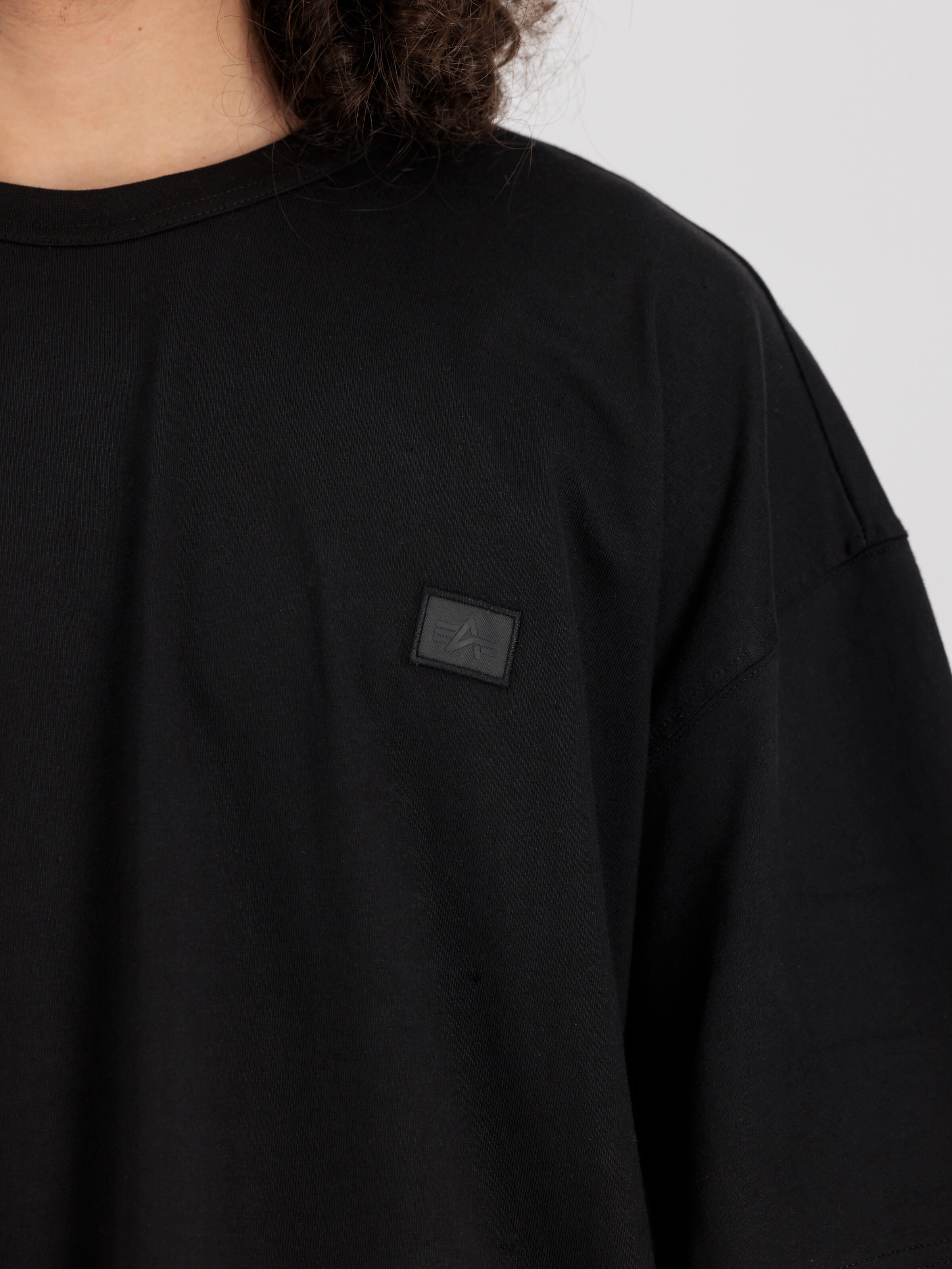 Alpha Essentials Rubber Logo T-Shirt black 146504_03_3_detail_00001_99704