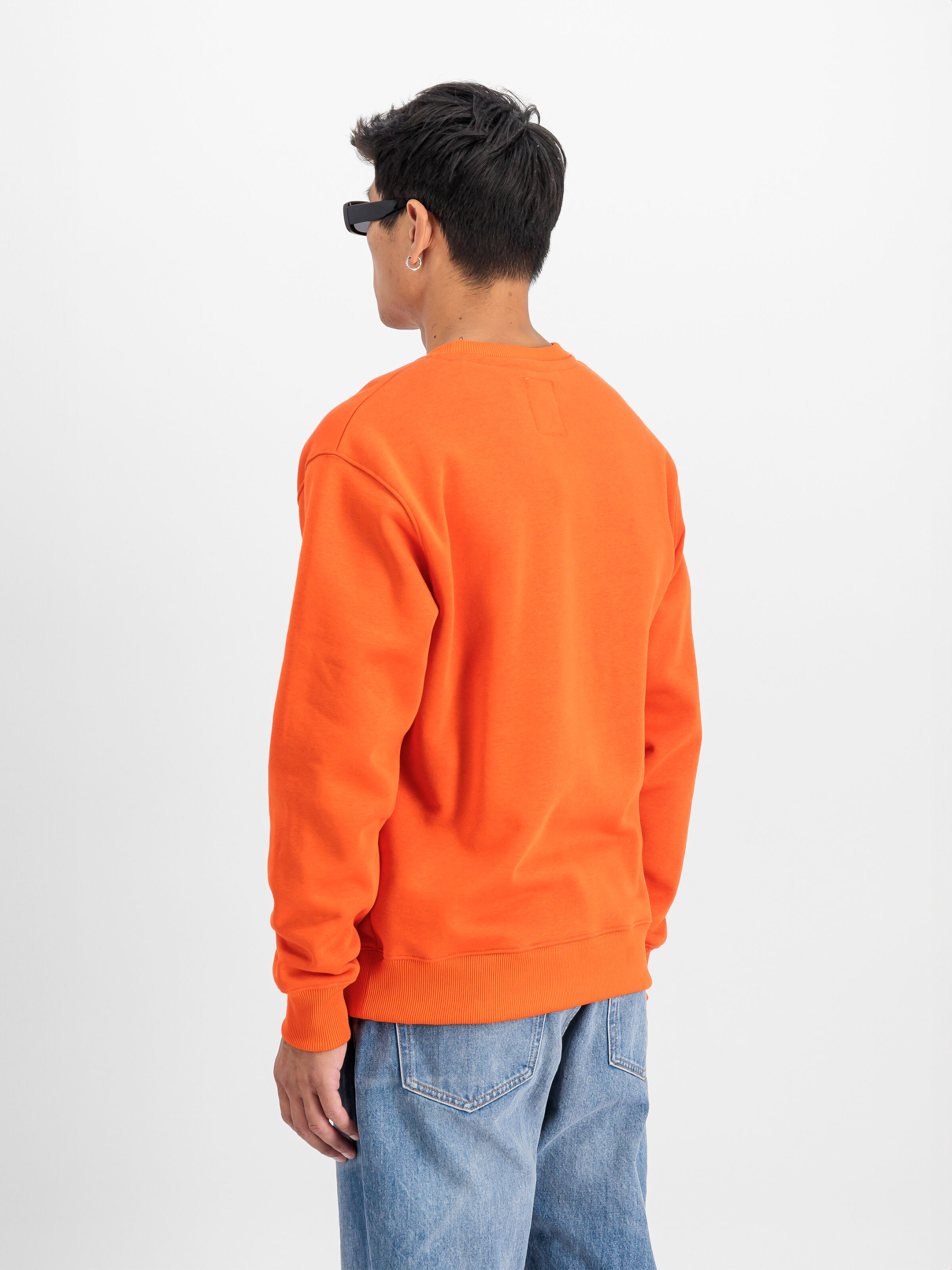 Basic Big Logo Sweatshirt boost orange 178302_736_2_model_00004_118001