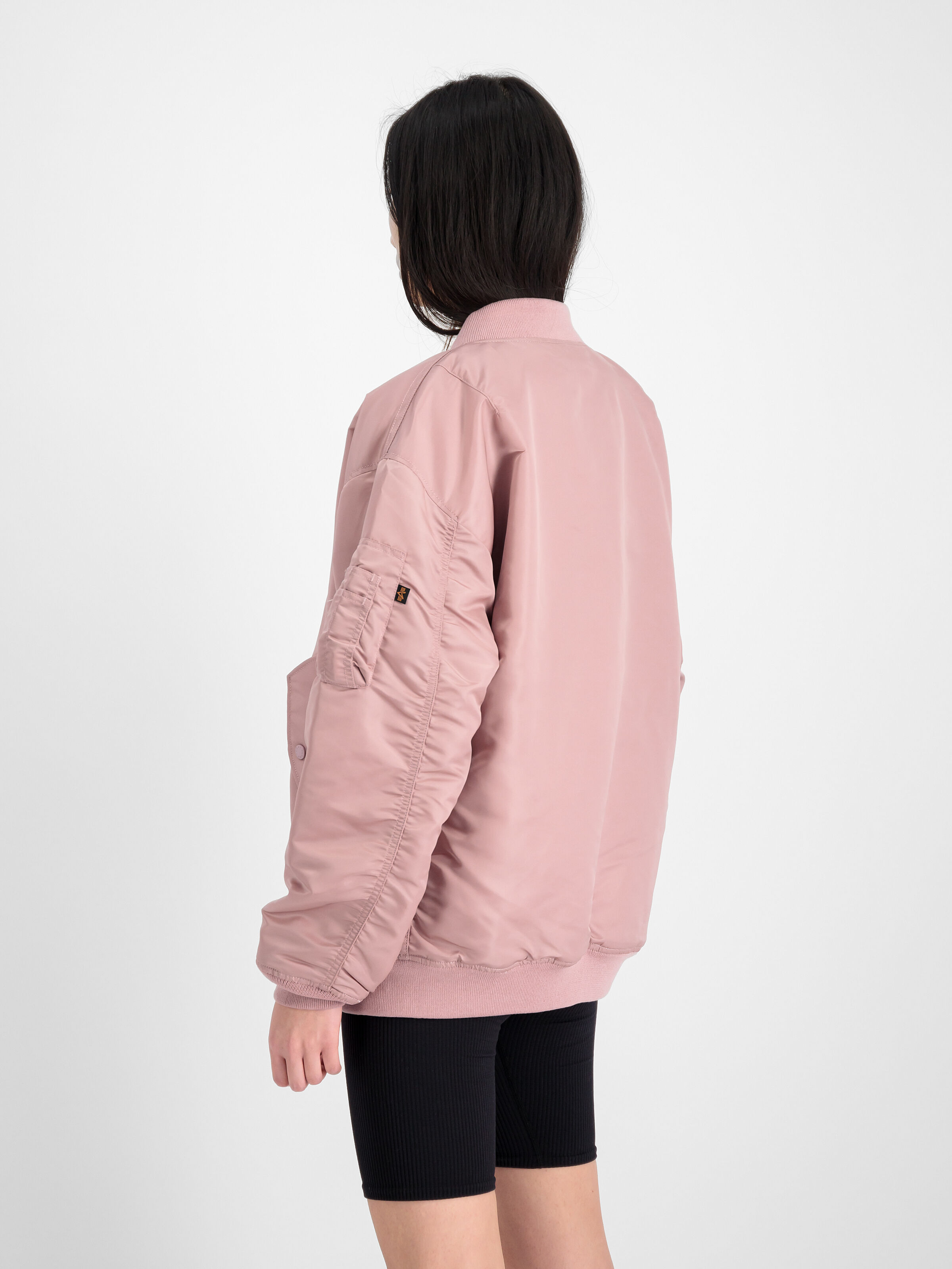 MA-1 Core Bomber Jacket Women silver pink 108010_397_2_model_00004_122092