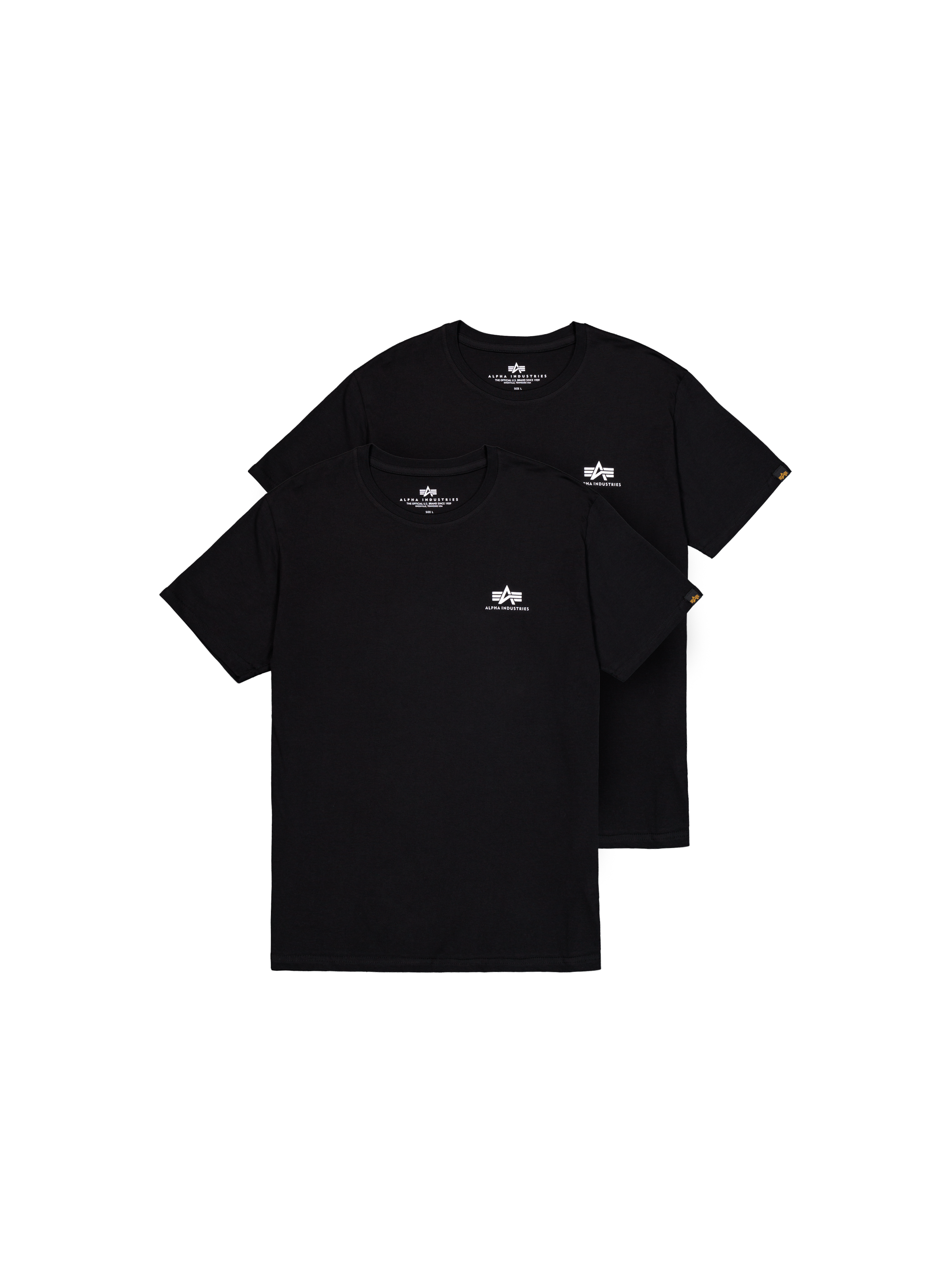 Basic Small Logo T-Shirt 2 Pack black 258500_03_1_flatlay_00001_117454.png