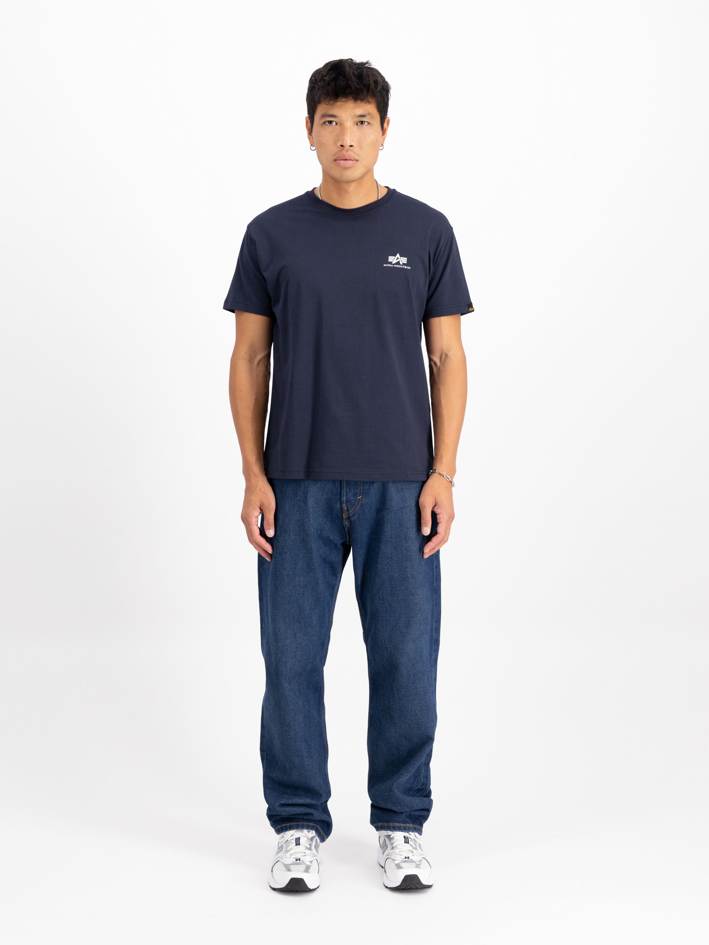 Basic Small Logo T-Shirt rep.blue 188505_07_2_model_00001_117753
