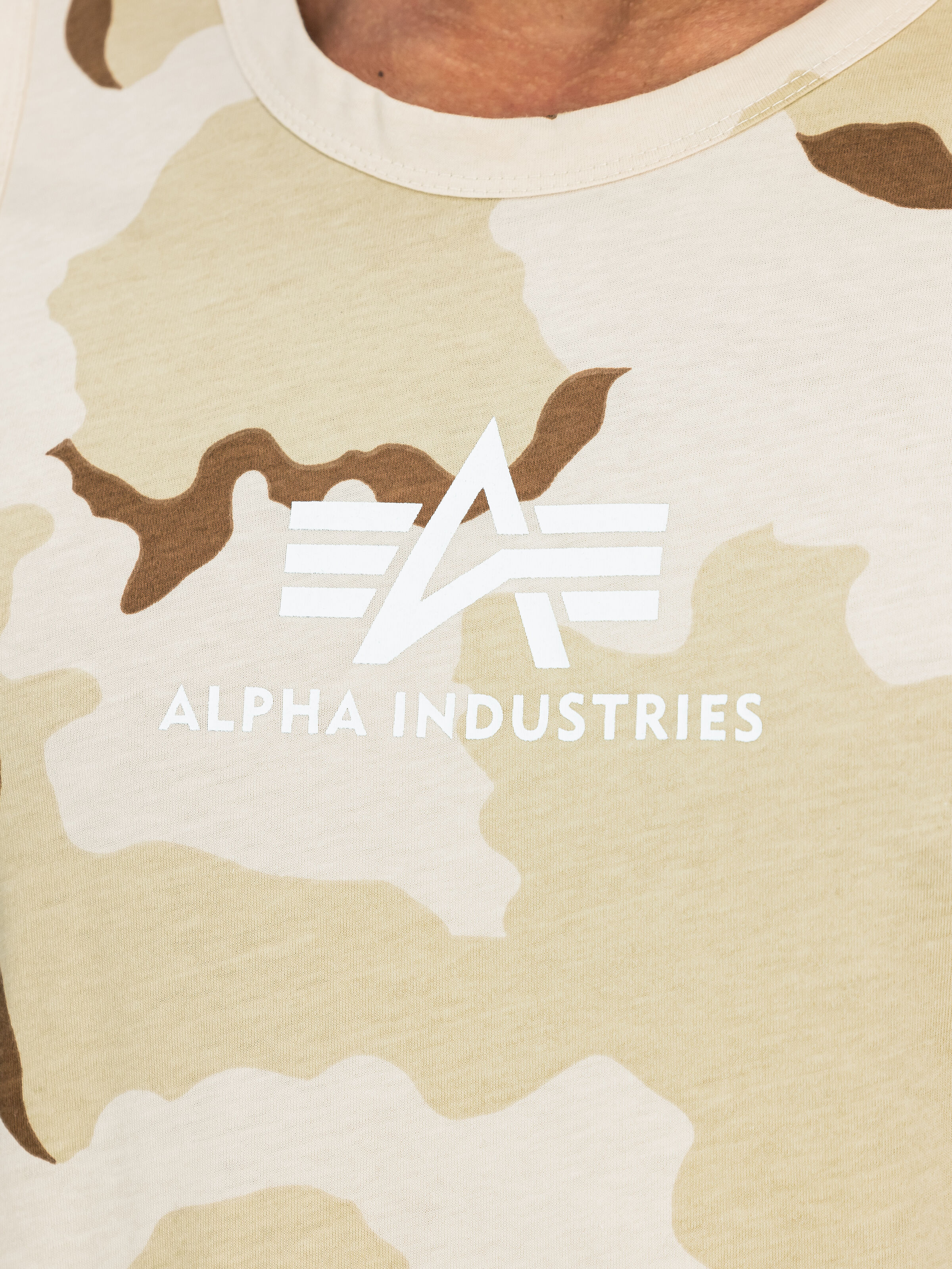 Basic Mid Logo Camo Tank desert camo 91 126566C_99_3_detail_00001_209483