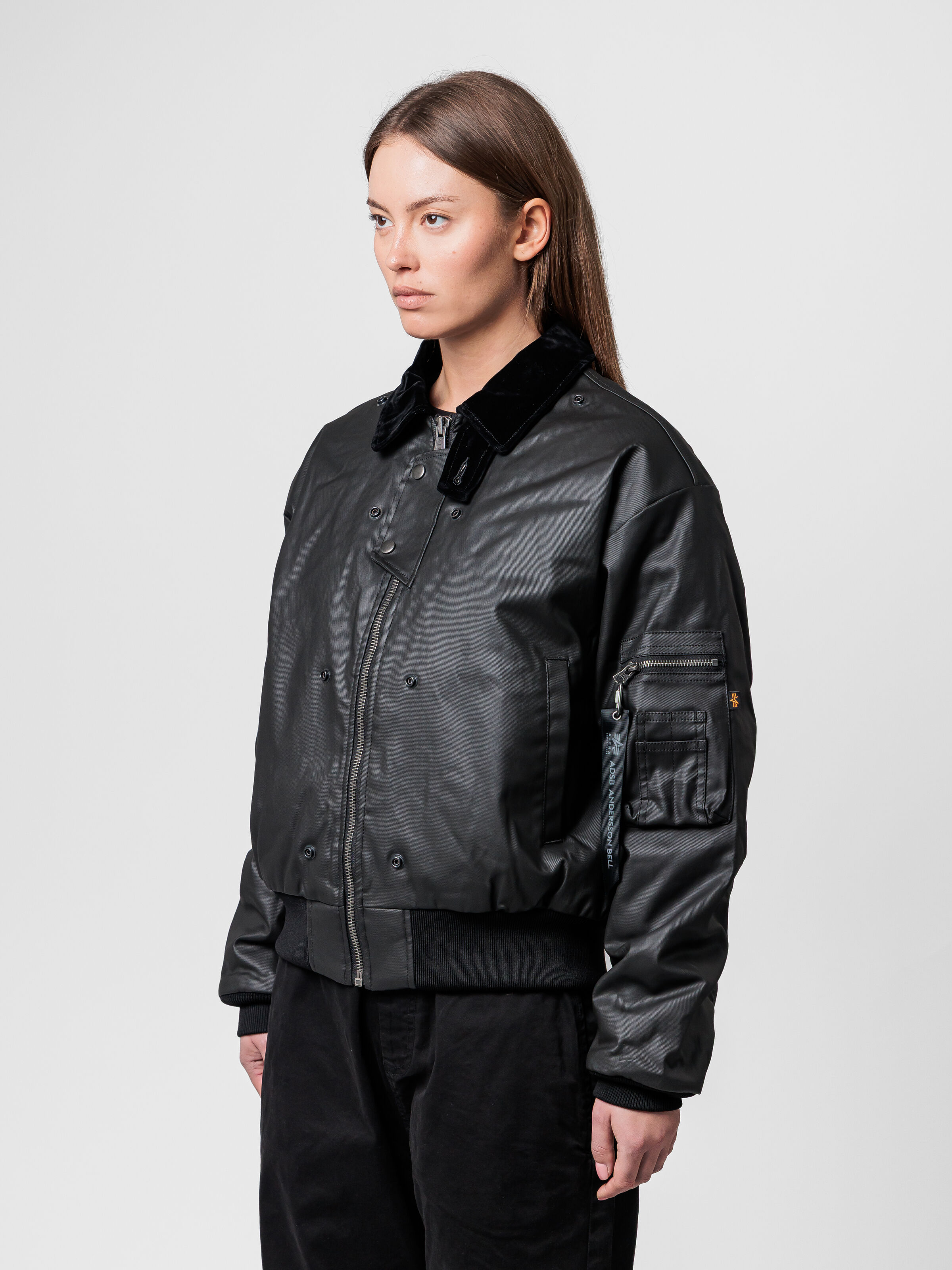 ALPHA x ANDERSSON BELL CWU-45/P Bomber Jacket black 268172_03_2_model_00002_250670