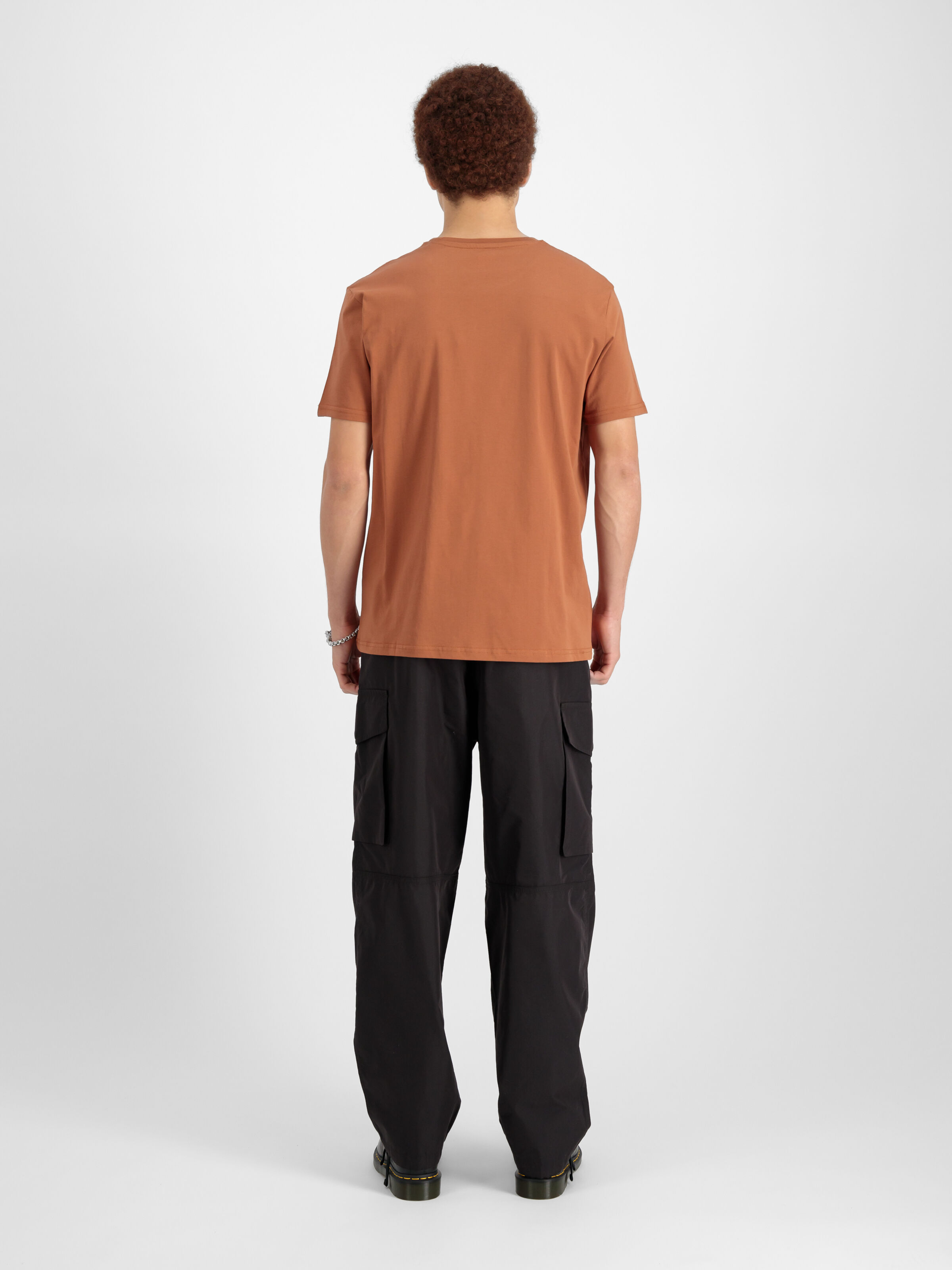 Basic Big Logo T-Shirt hazel brown 100501_709_2_model_00002_126617