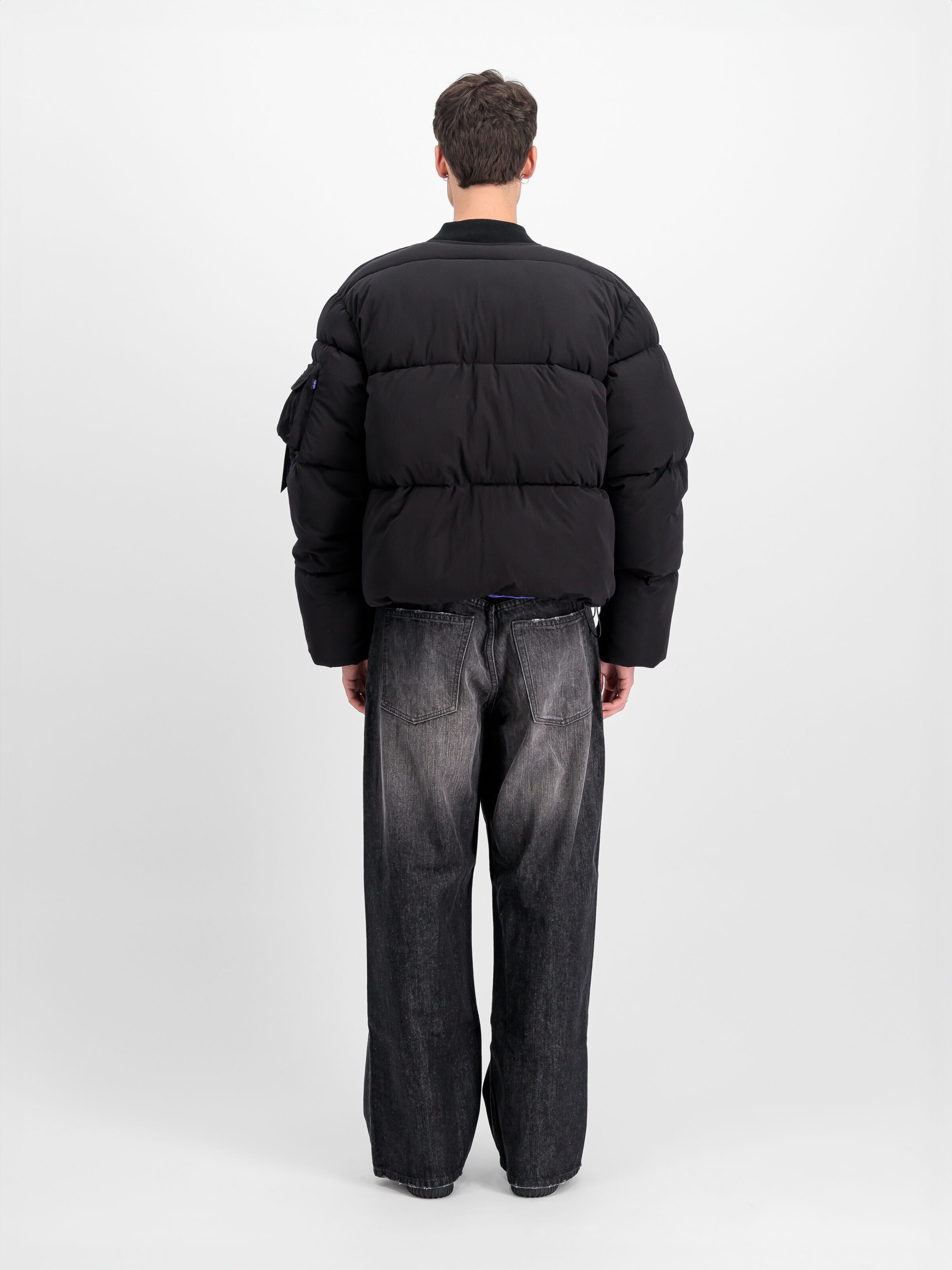 MA-1 Puffer UV Bomber Jacket black 148137UV_03_2_model_00002_113814