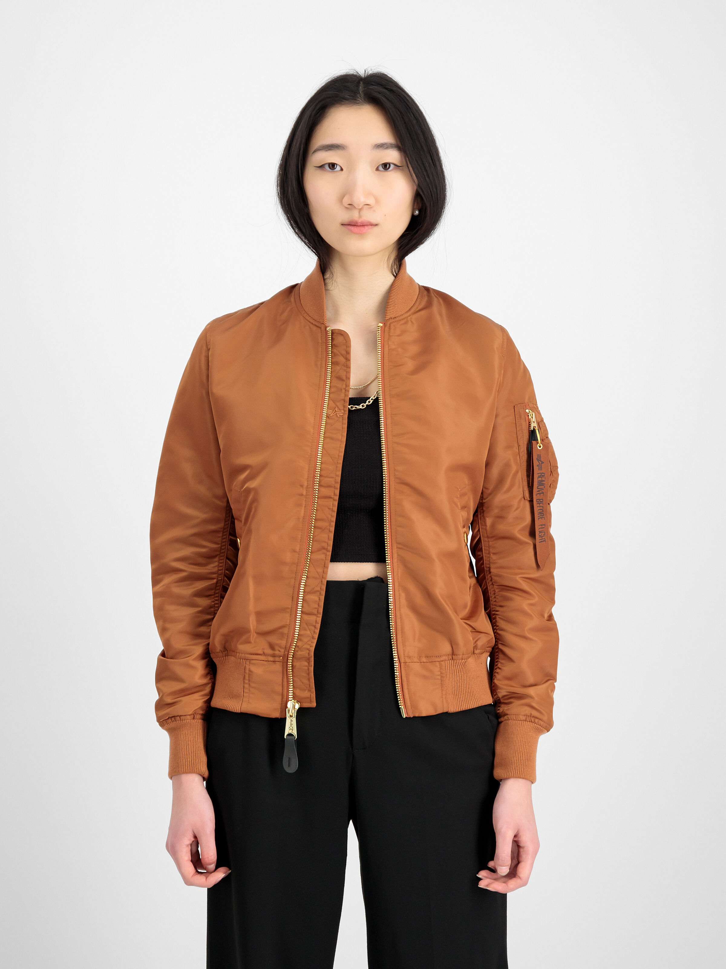 MA-1 VF Light Bomber Jacket Women hazel brown 156001_709_009_182856