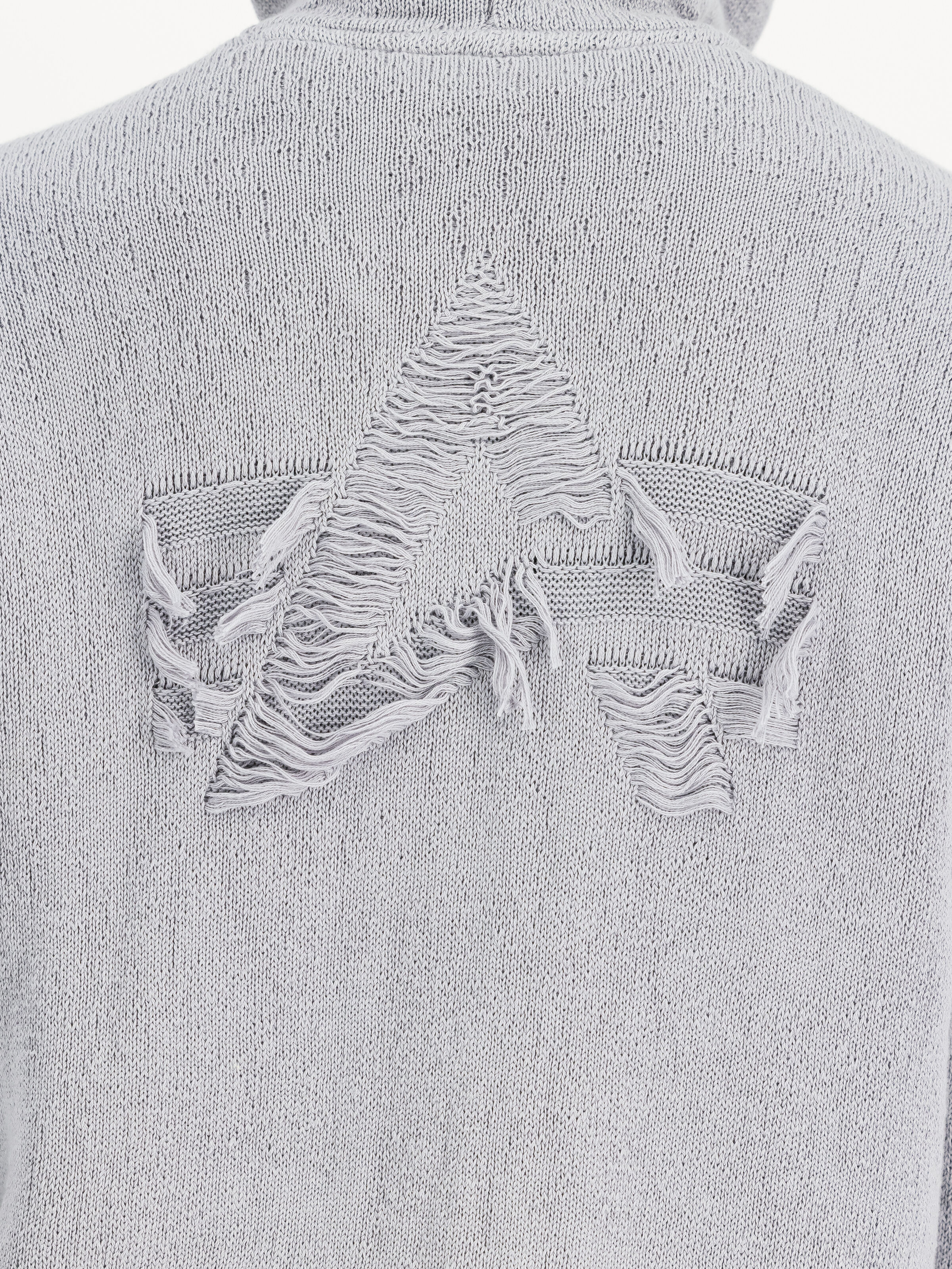 Distressed Knit Hooded Jacket silver 268404_31_3_detail_00001_247721
