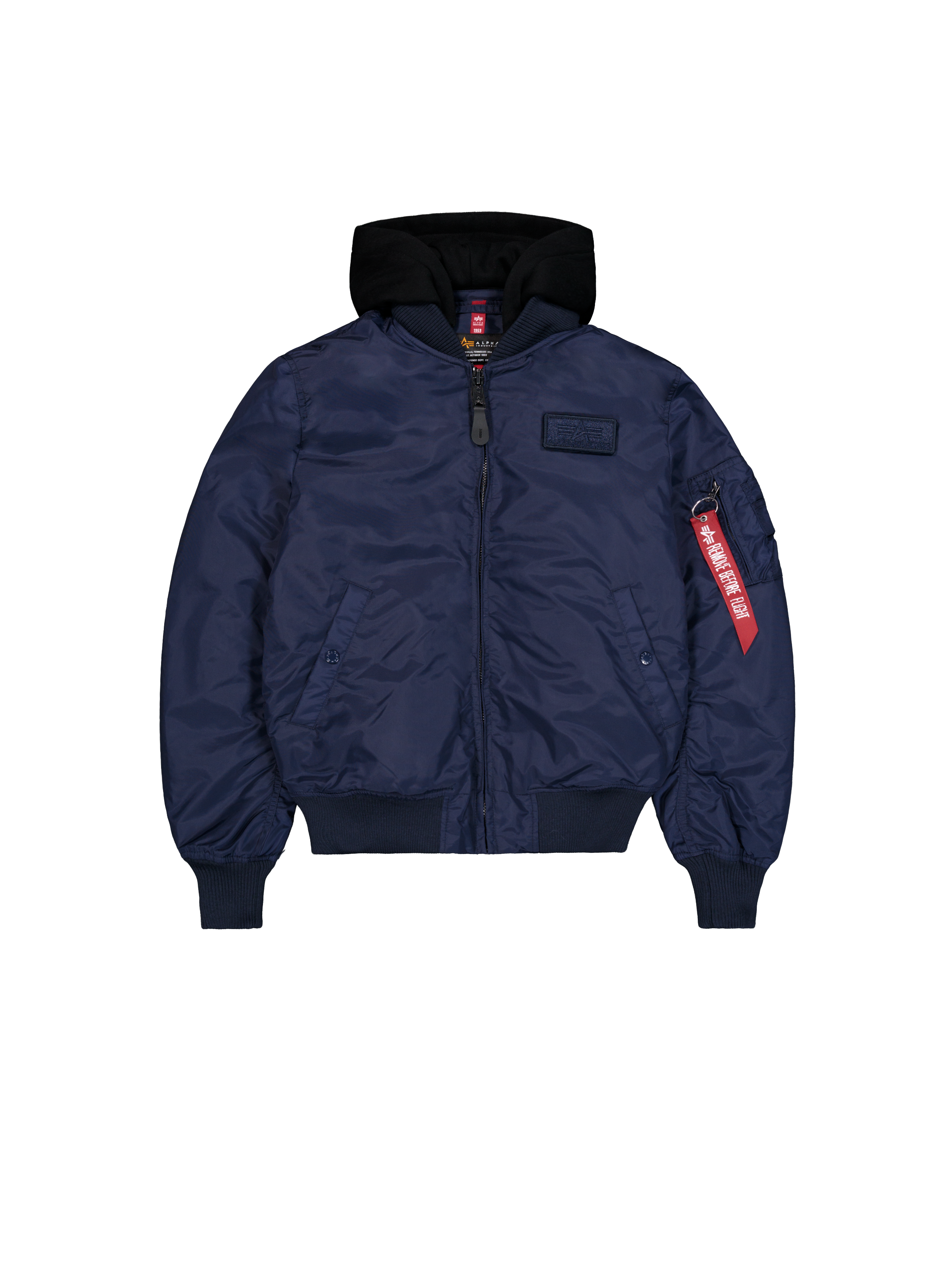 MA-1 TT Hood Two Tone Bomber Jacket ultra navy 258100_697_1_flatlay_00001_161970.png