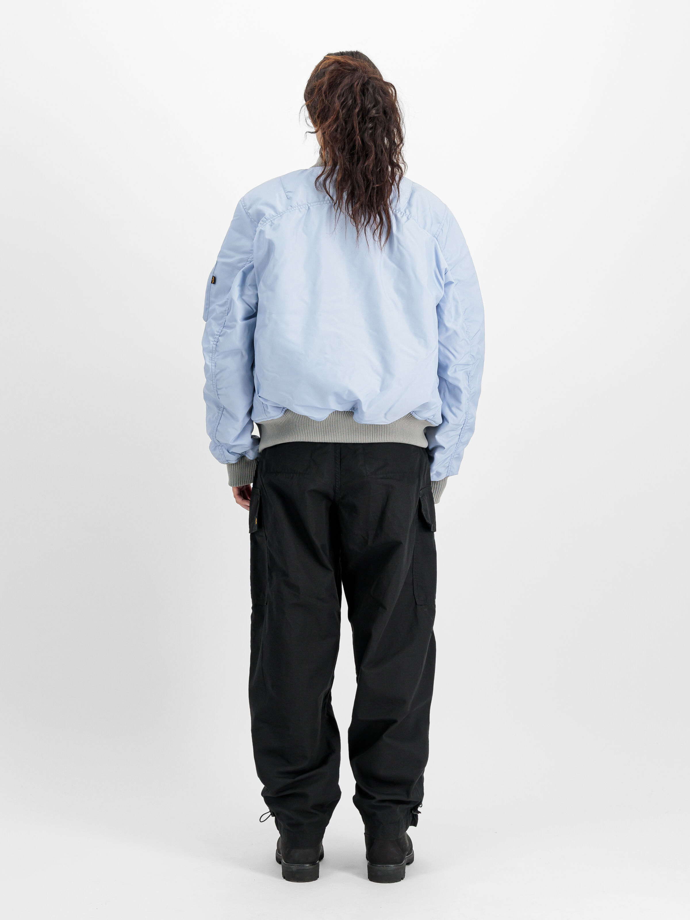 World Logo MA-1 Bomber Jacket artic blue 266102_40_2_model_00005_223836