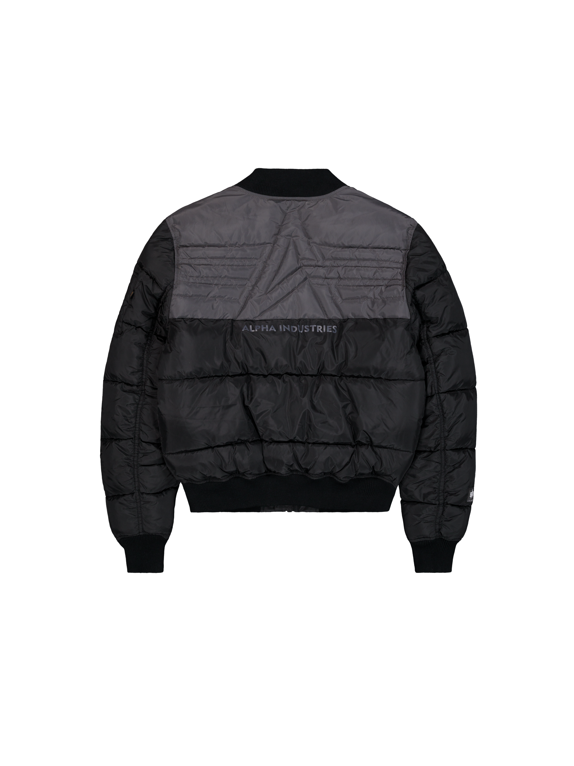 MA-1 Logo Puffer Winter Jacket black 258125_03_1_flatlay_00002_163608