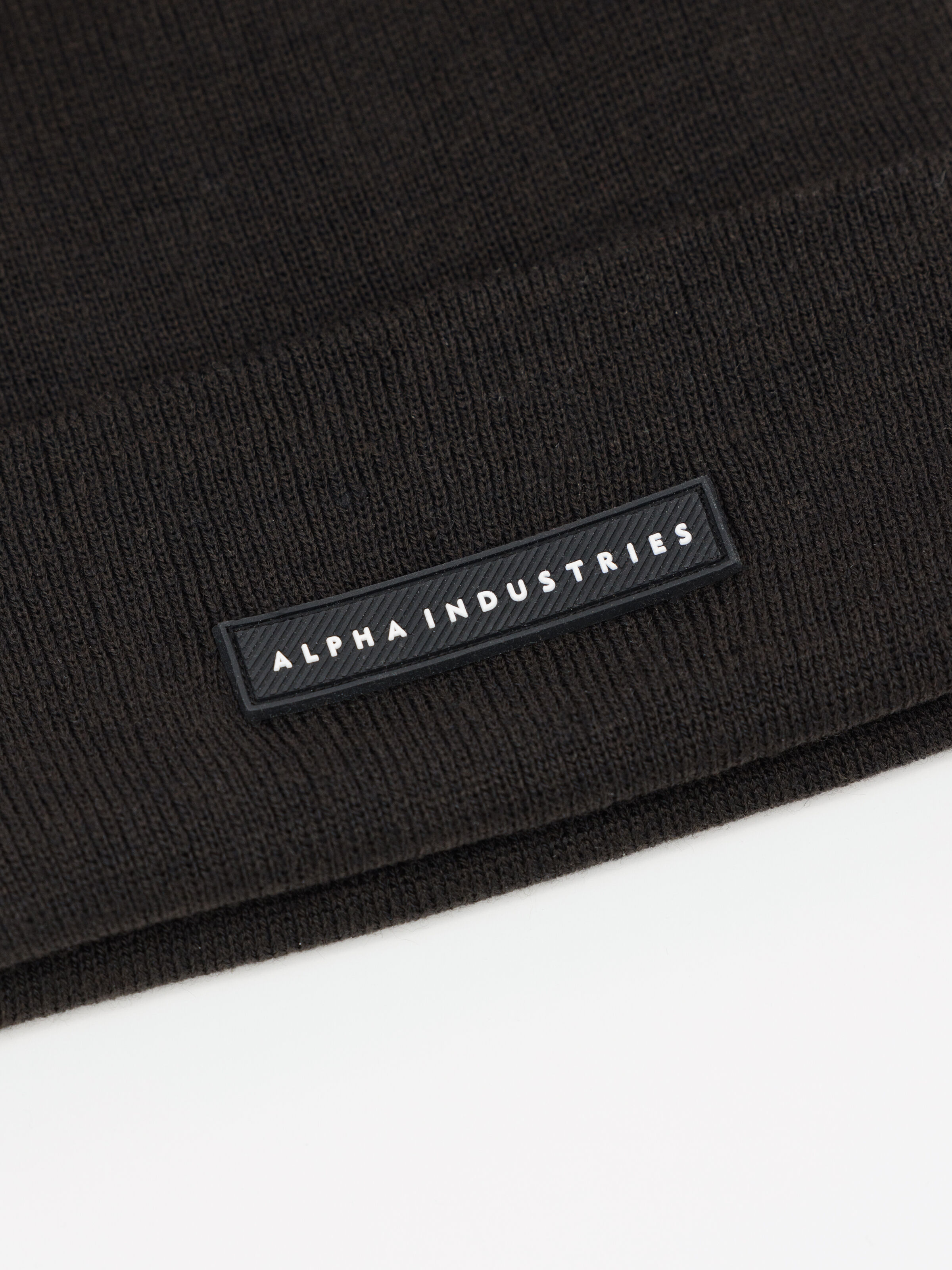 Rubber Logo Beanie black 258902_03_3_detail_00001_161896